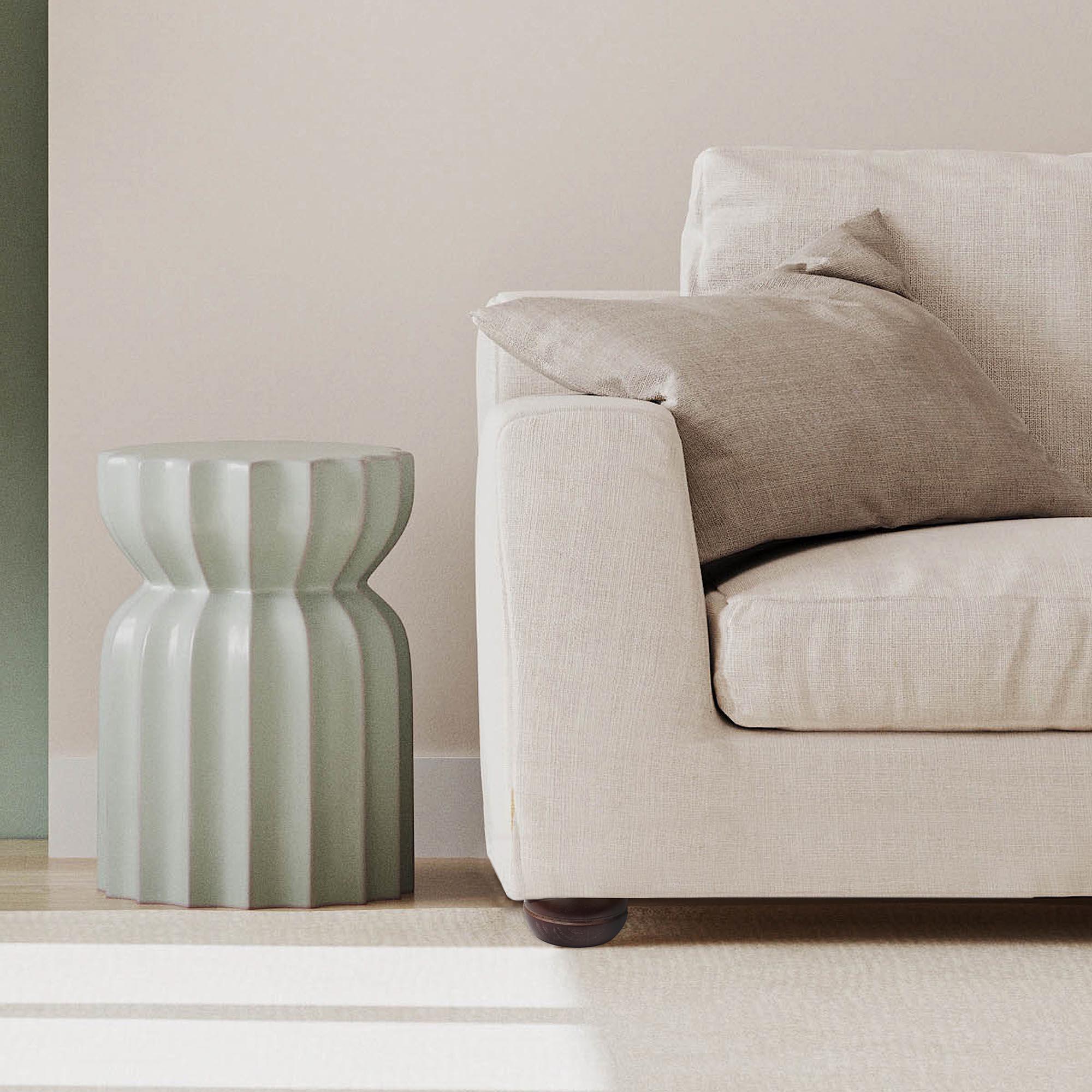 Pé Redondo Madeira Altura 50mm Diâmetro 30mm Faia Wengue - 4