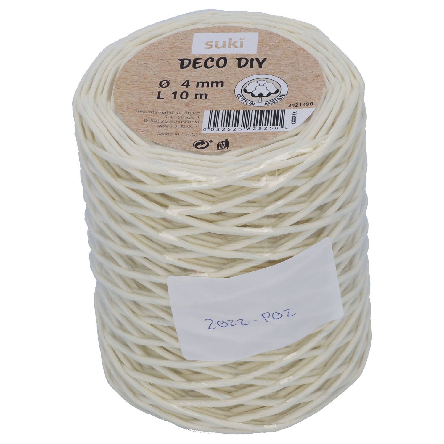 Fil En Soie Très Fine 2/80 NM - 100g Blanc Brillant, Qualité Chèvrefeuille, Origine Italie