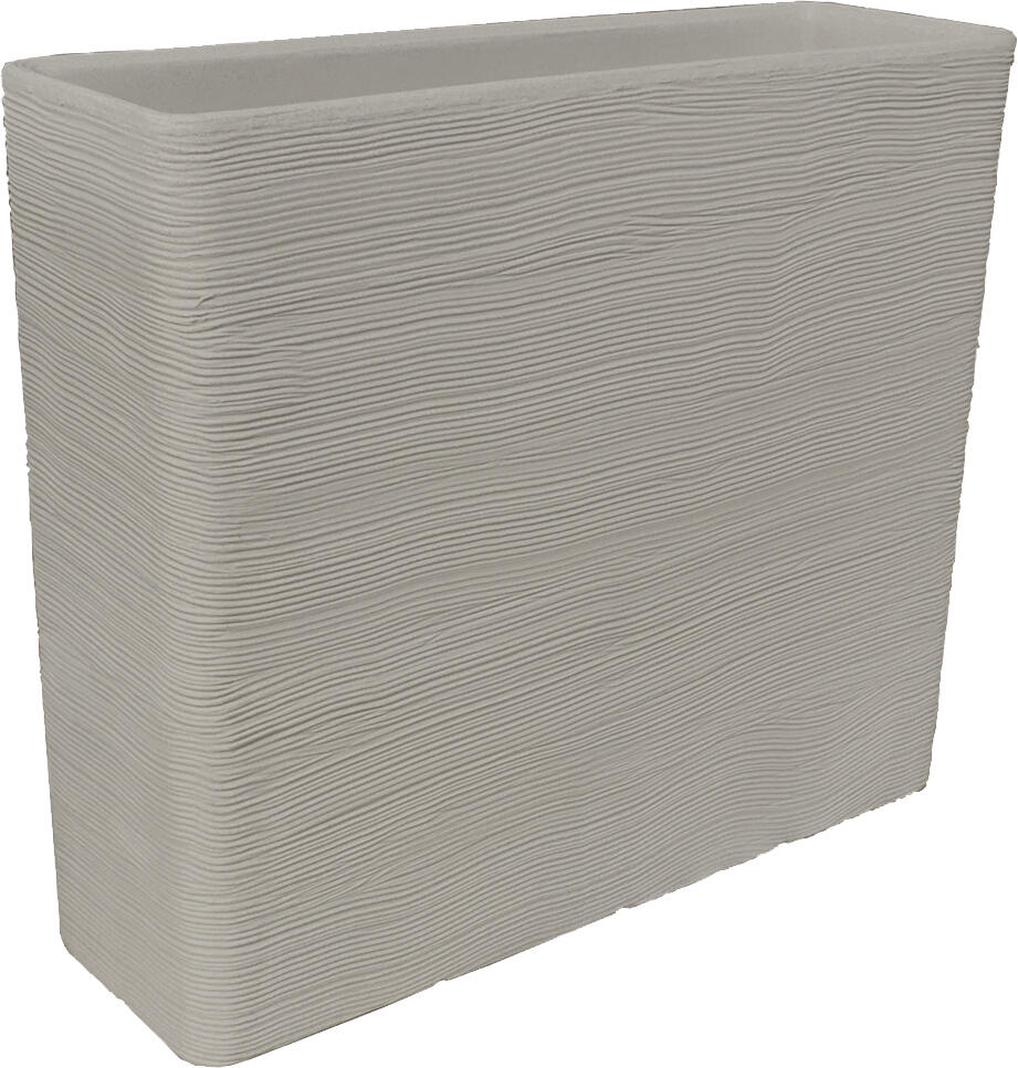 Fioriera VOGHERA in polietilene bianco H 77 cm L 90 x P 29 cm | Leroy Merlin