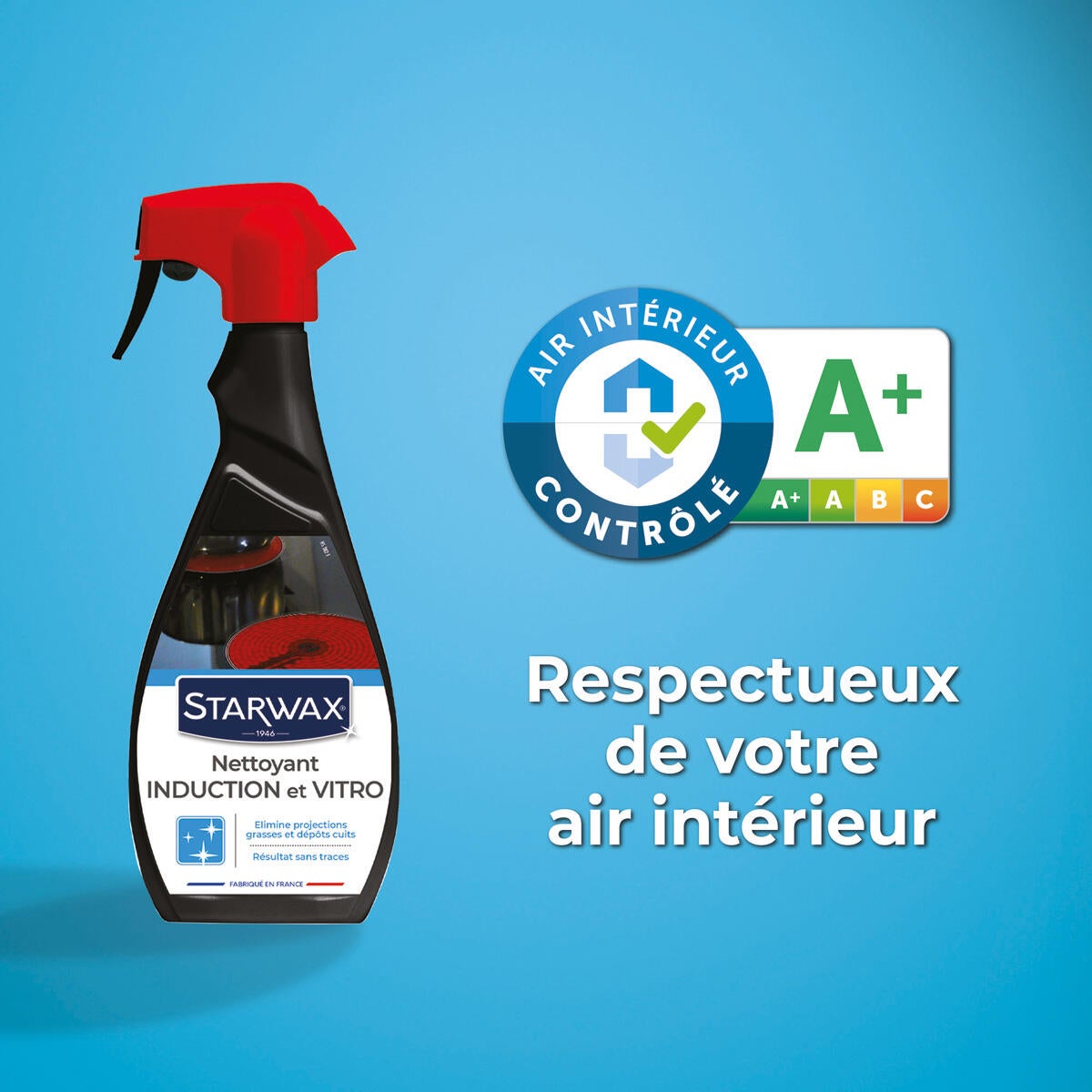 Nettoyant STARWAX Spécial induction vitrocéramique, 0.5L - 4