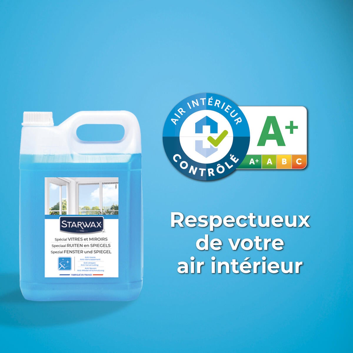 Nettoyant vitre STARWAX 3 en 1, 5L - 2