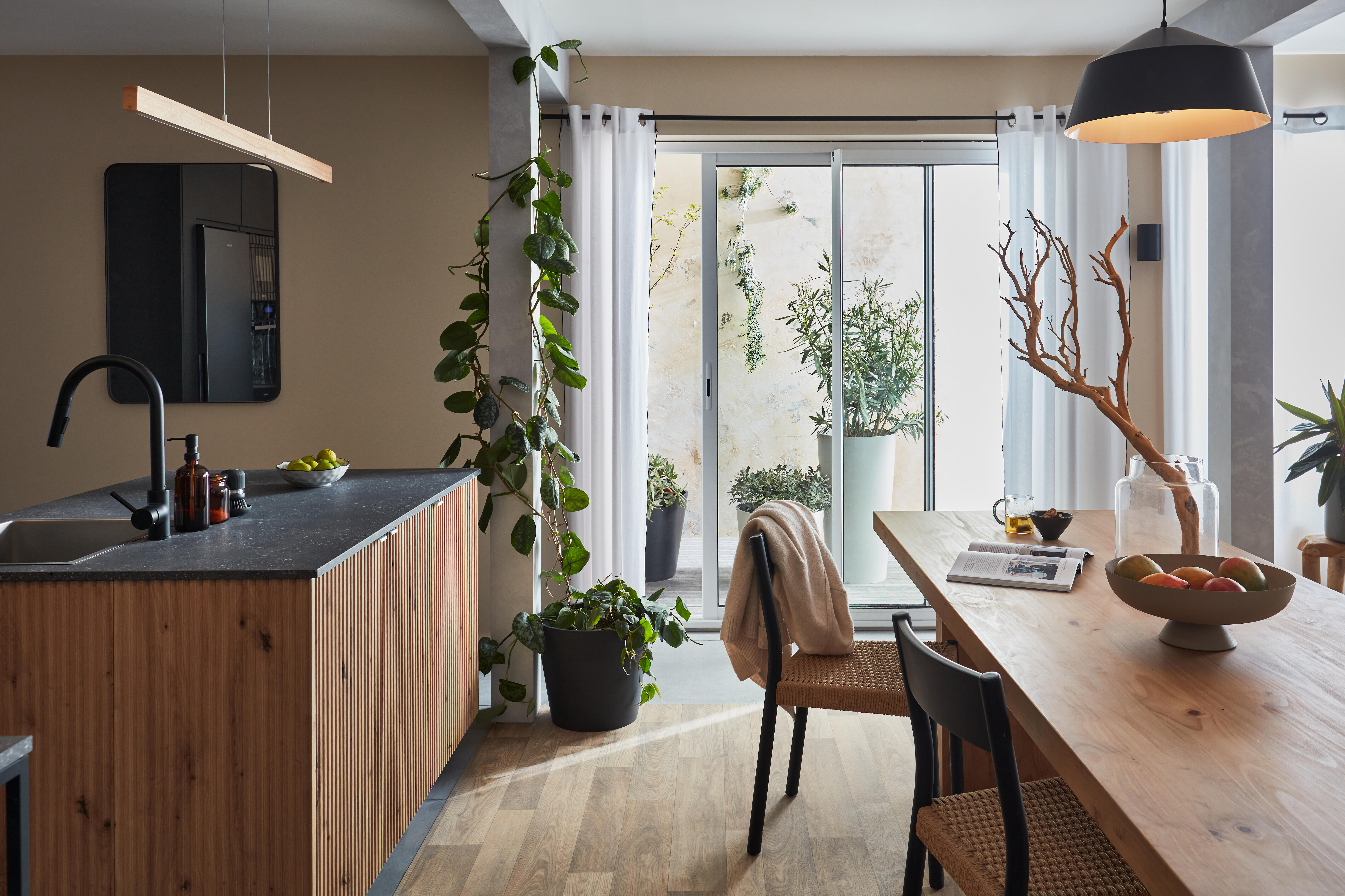 Maniglia per mobili INSPIRE in alluminio grigio e argento anodizzato interasse 36 mm, 2 pezzi - 4