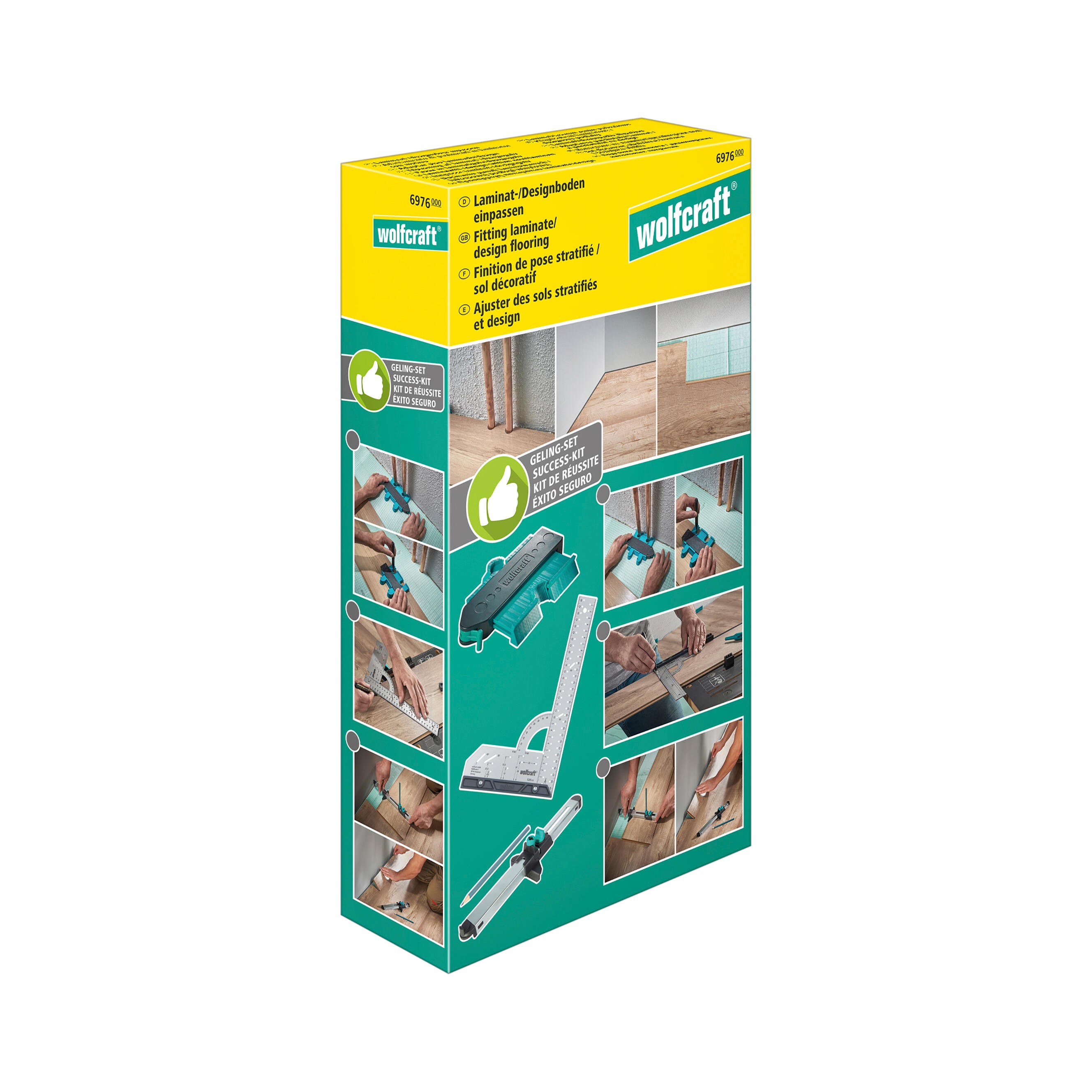 Kit d'outils de mesure pose parquet WOLFCRAFT - 4