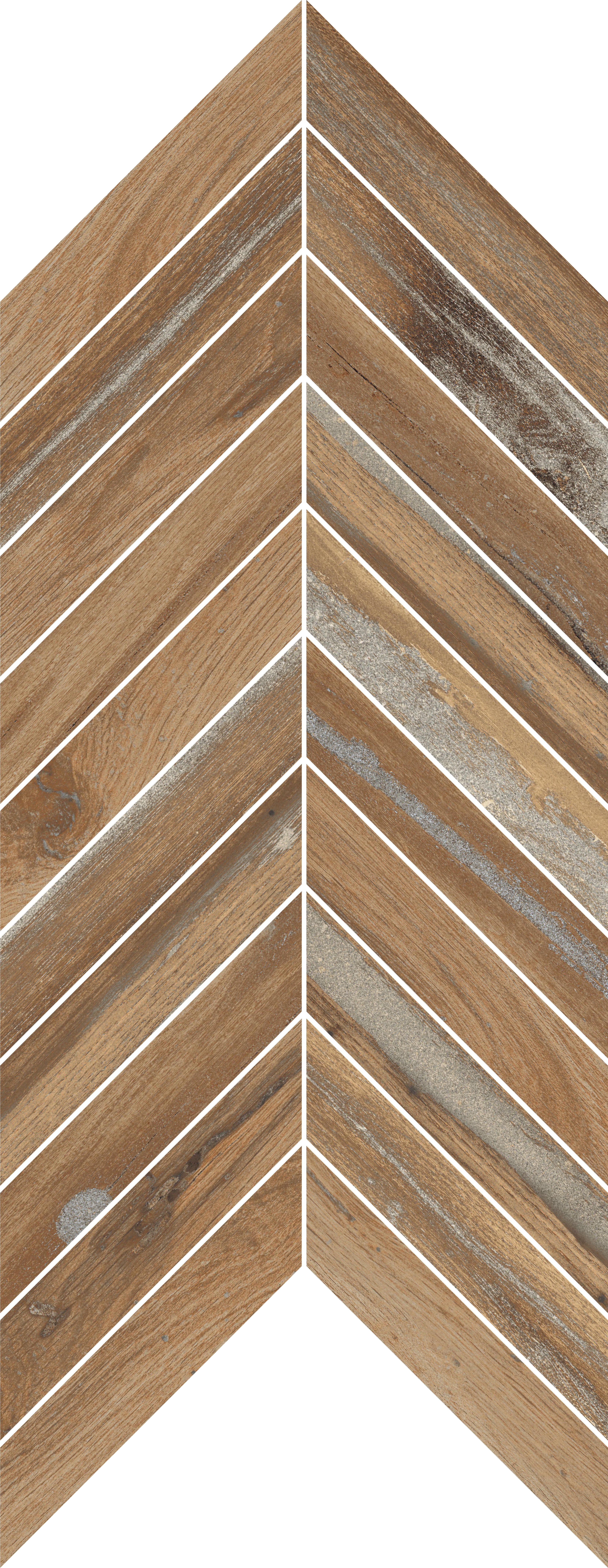 Carrelage sol intérieur / mur intérieur effet bois chêne Ware l.24 x L.50 cm SAD - 3