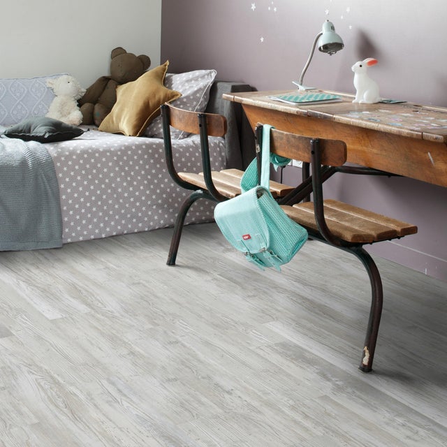 Lame PVC adhésive medio GERFLOR Senso rustic bd hielo effet bois gris