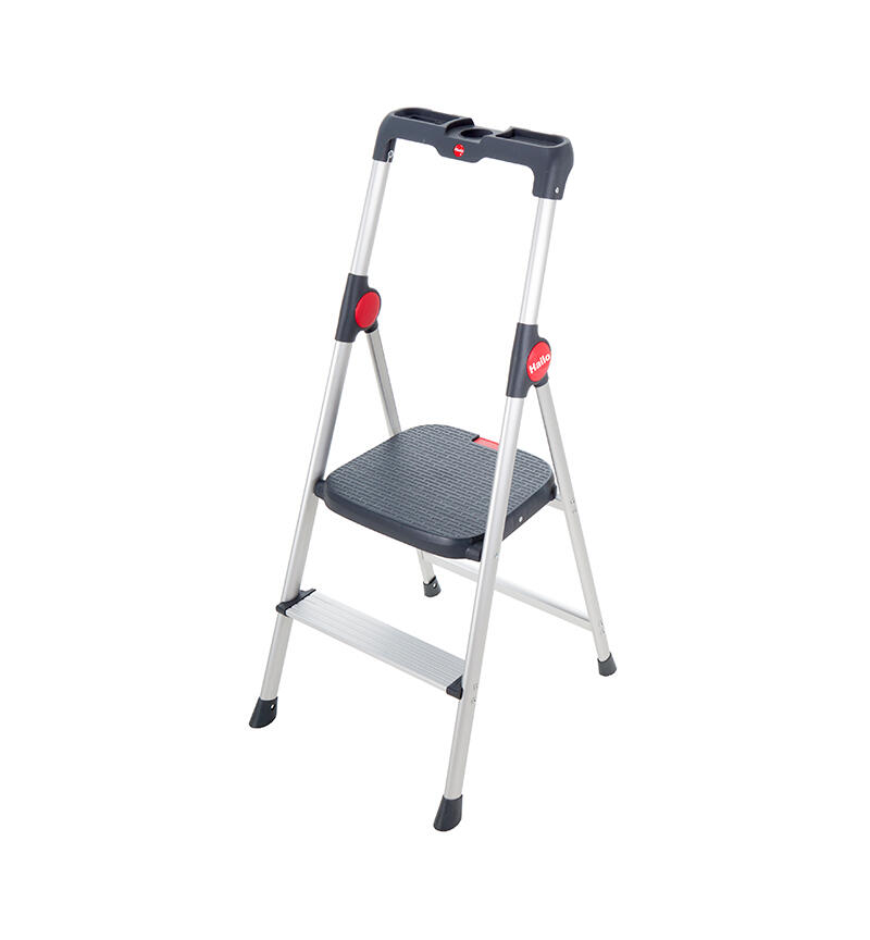 Escabeau aluminium HAILO 2 marches - 5