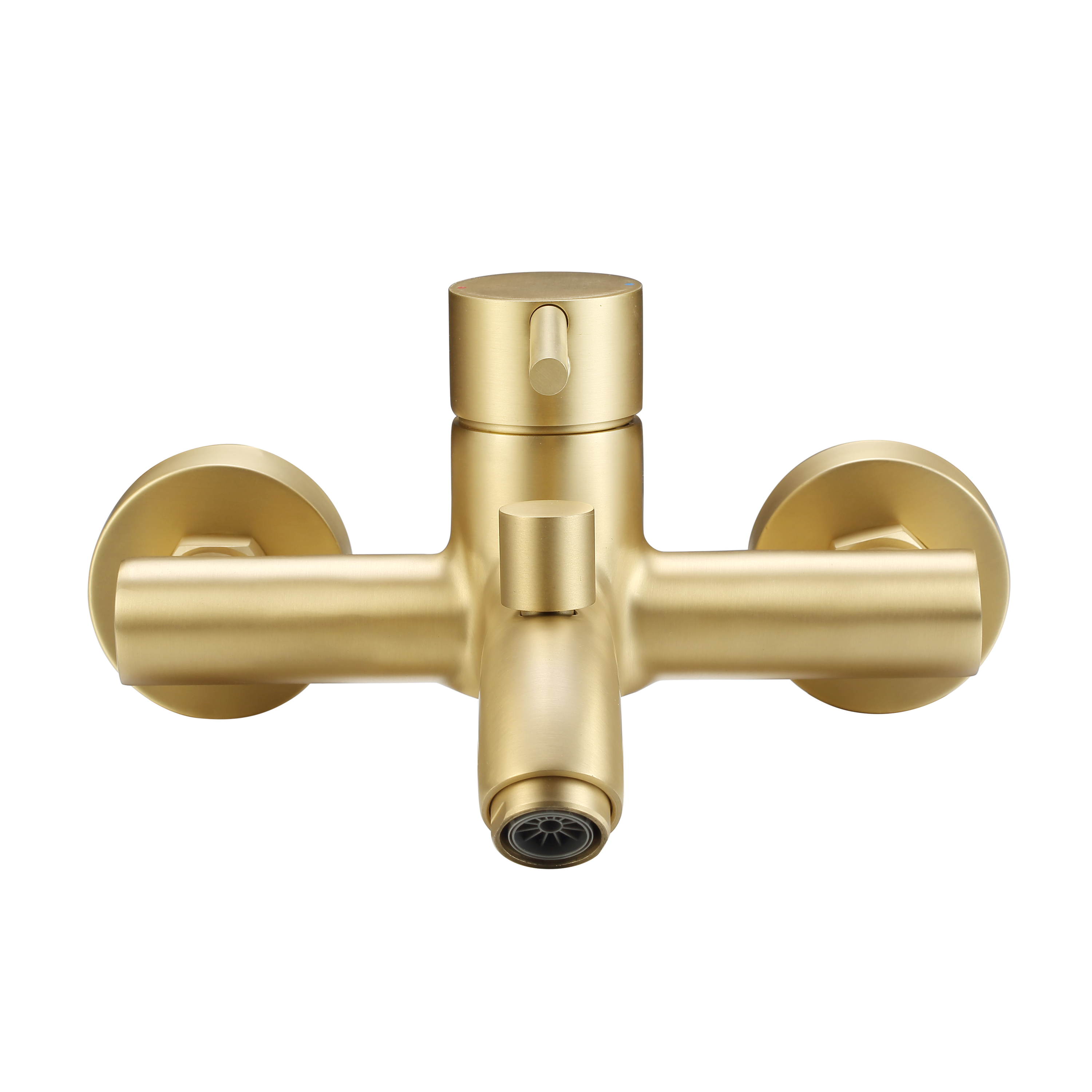 Grifo de bañera monomando SENSEA Mia oro mate Latón - 4