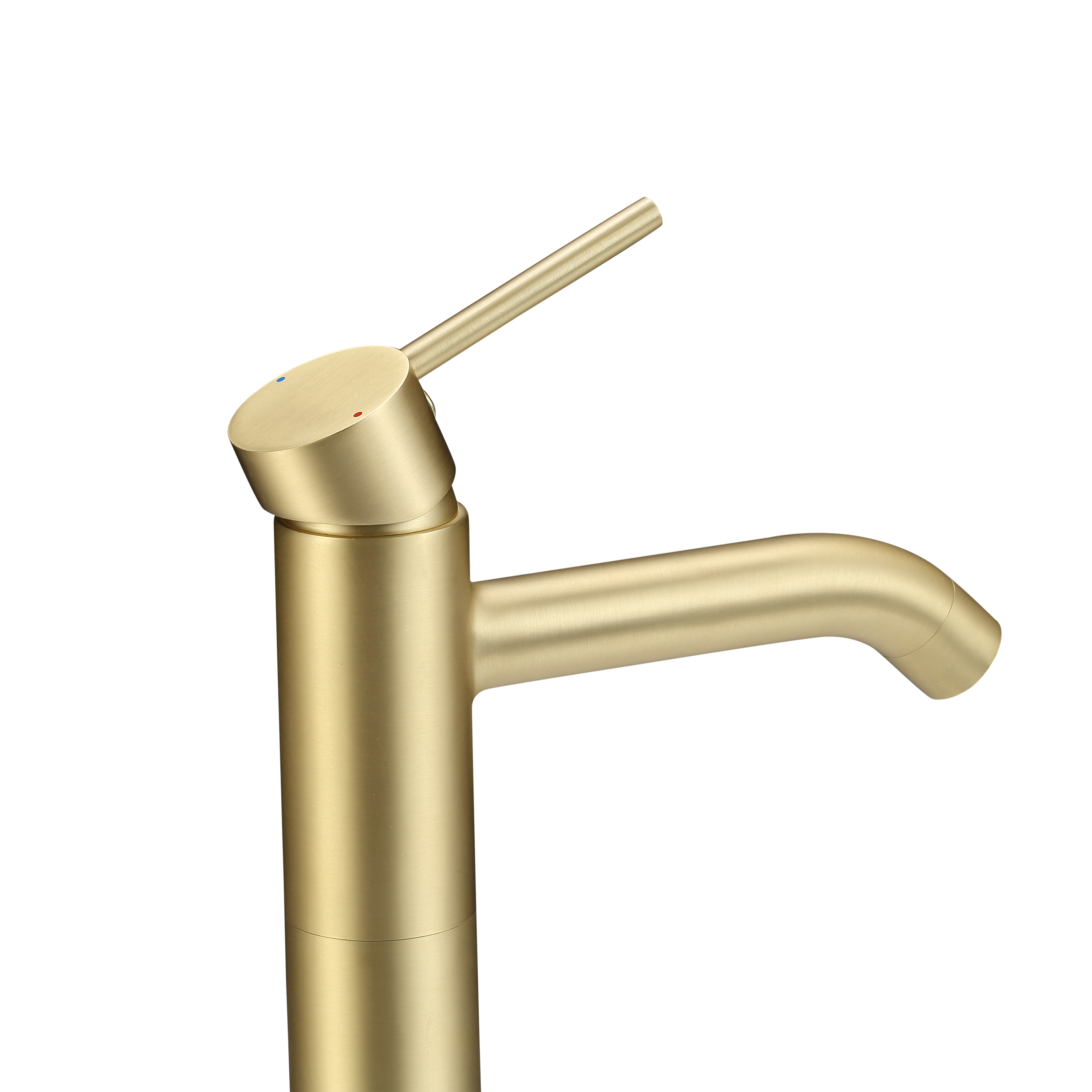 Mitigeur de lavabo or brossé XL, Mia, SENSEA - 6