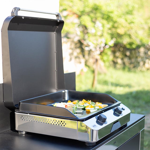 Plancha gaz ENO Plancha fusion 60 inox gris / argent