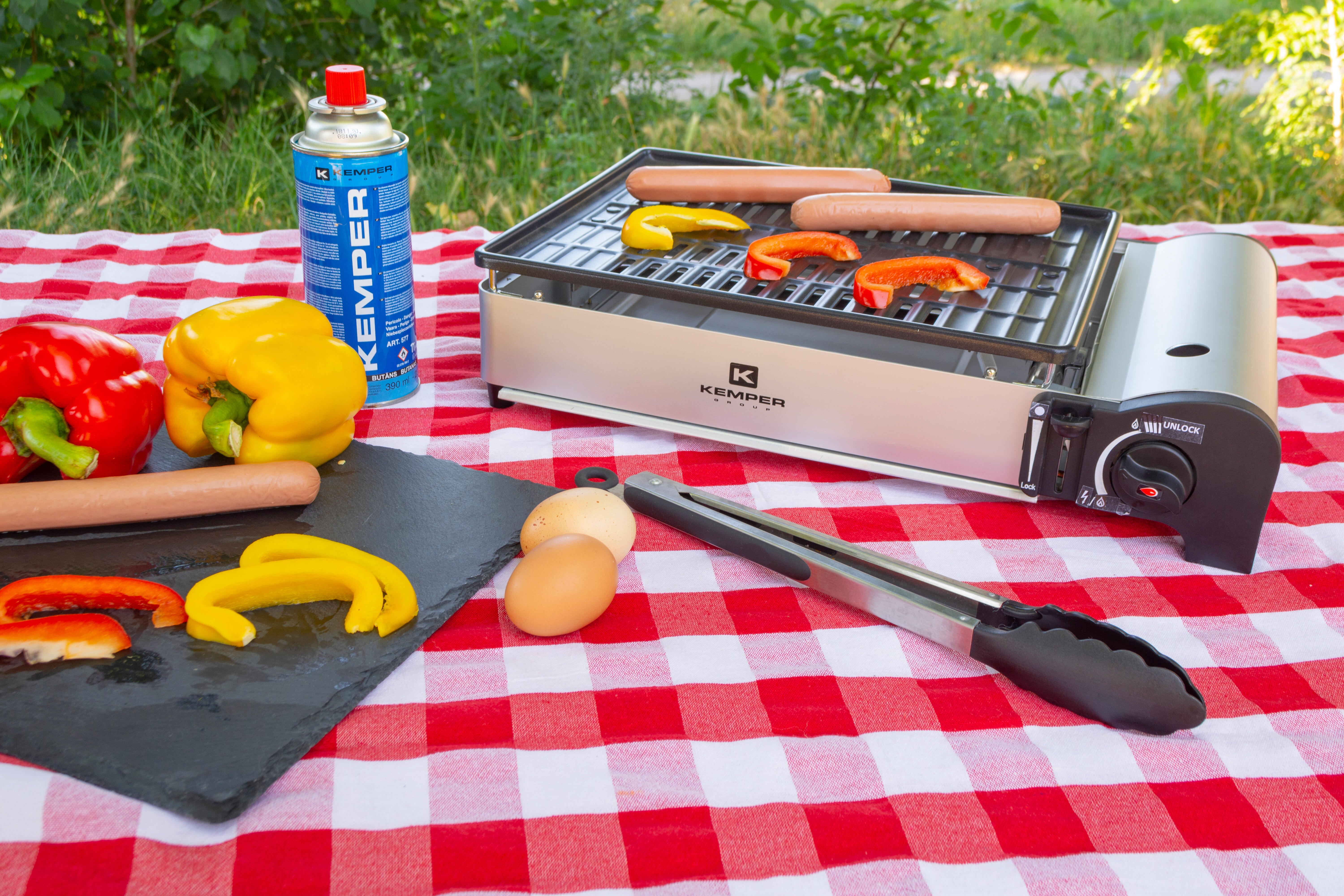 Barbecue a gas KEMPER 104997 1 bruciatori - 4
