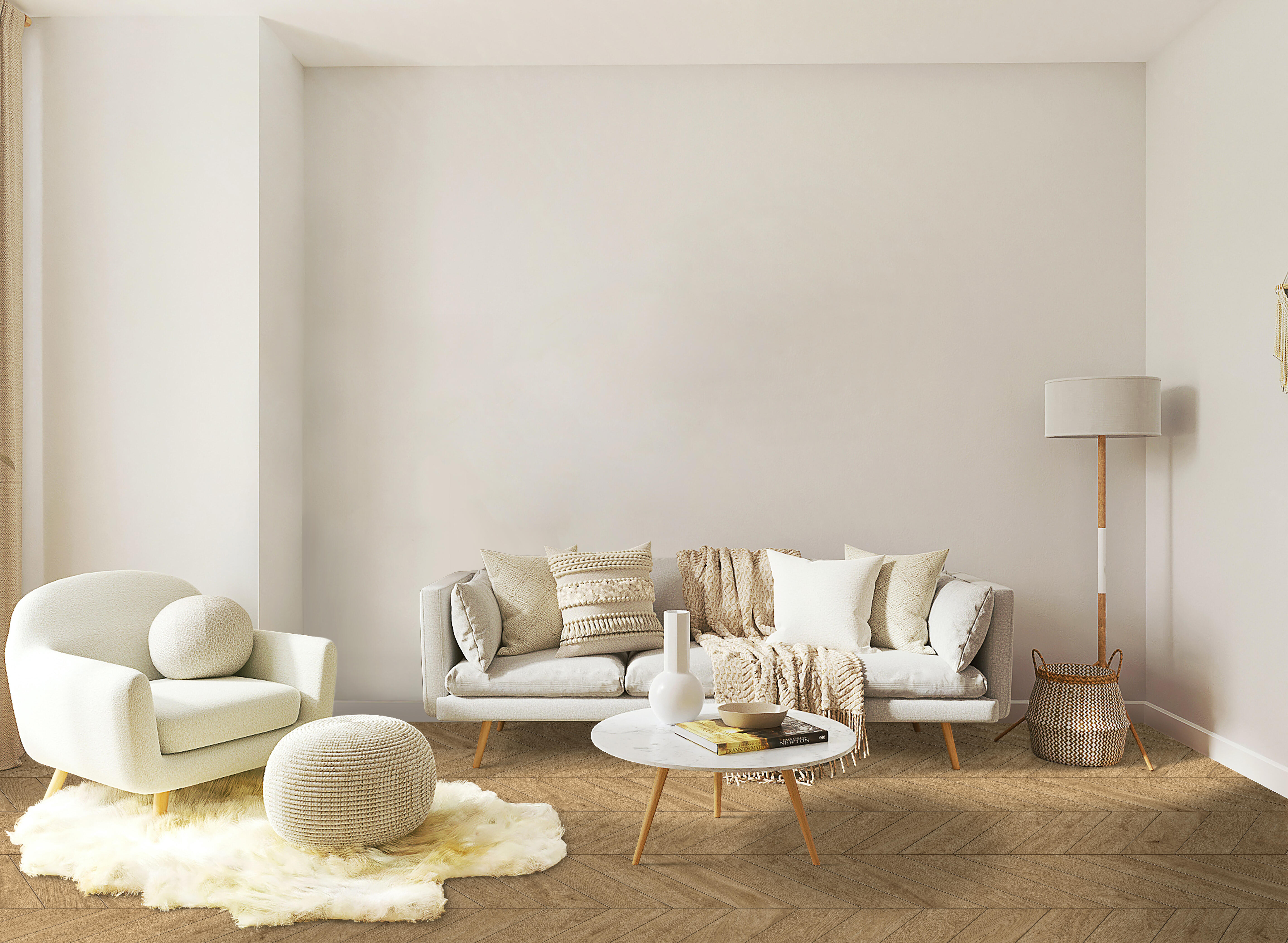 Piastrella da pavimento e rivestimento interno in gres porcellanato 11 x 54 cm non rettificato smaltato beige opaco Granted Natural R9 traffico intenso (pei 4/5) Sp. 9 mm 0.943 mq - 4