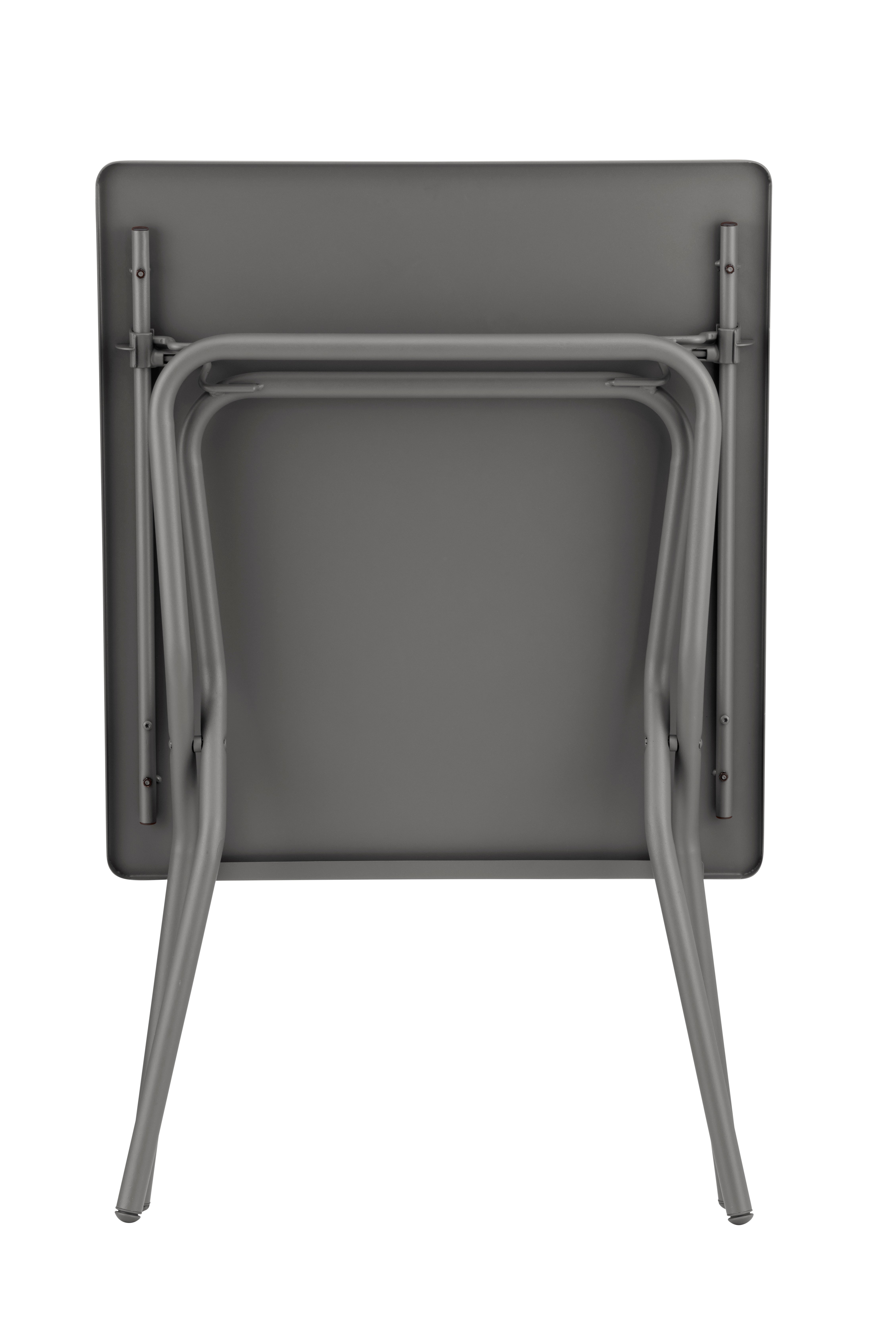 Table balcony pliante LAFUMA MOBILIER rectangle gris 2 personnes - 2