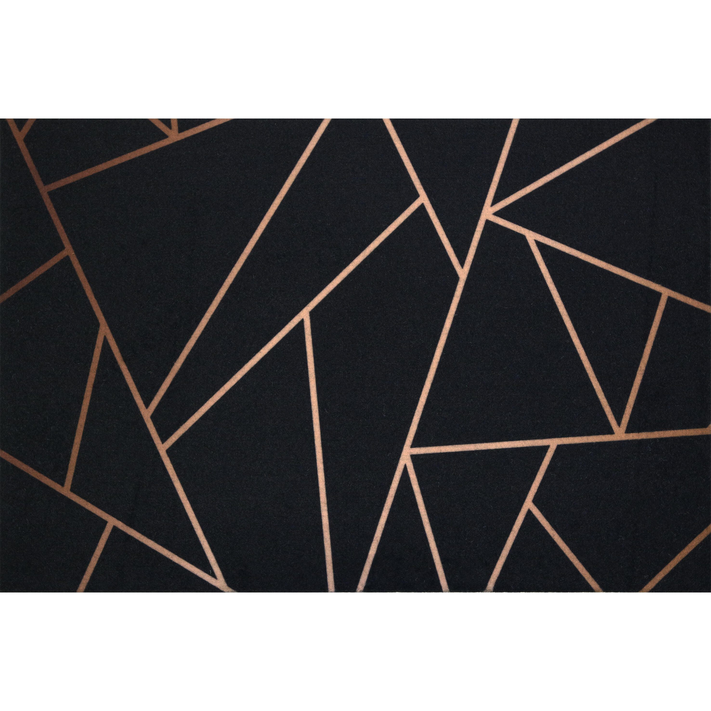 Tapis boston geo or noir 40x60cm  - 2