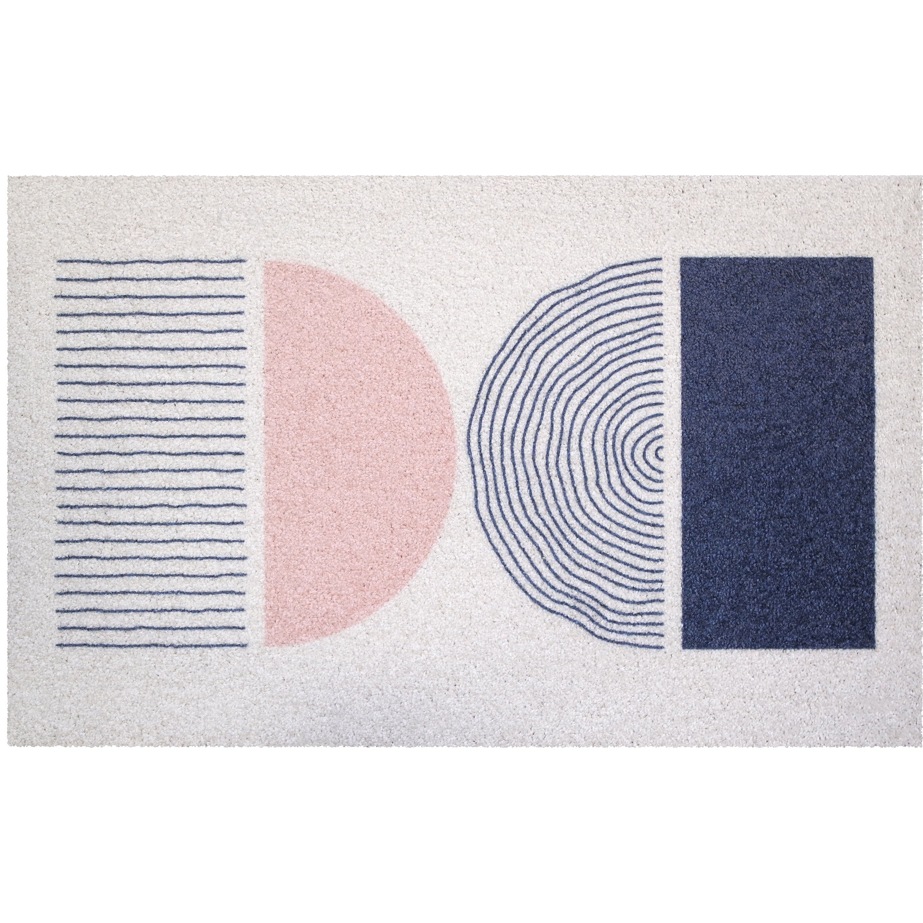 Tapis dallas empreinte multicouleur 50x80cm - 2