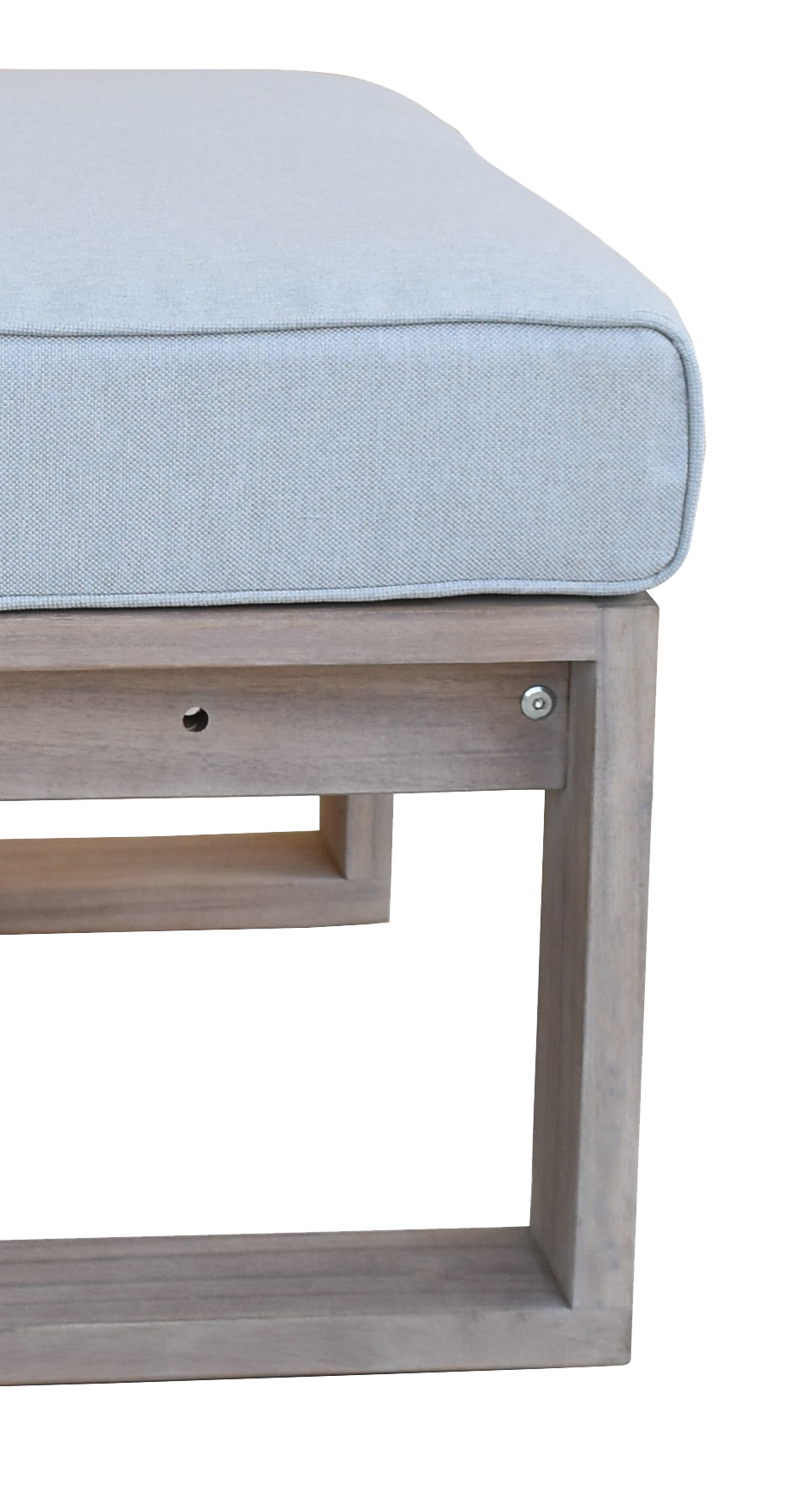 Cadeirão de madeira jardim Solaris café 1 pessoa Naterial - 4