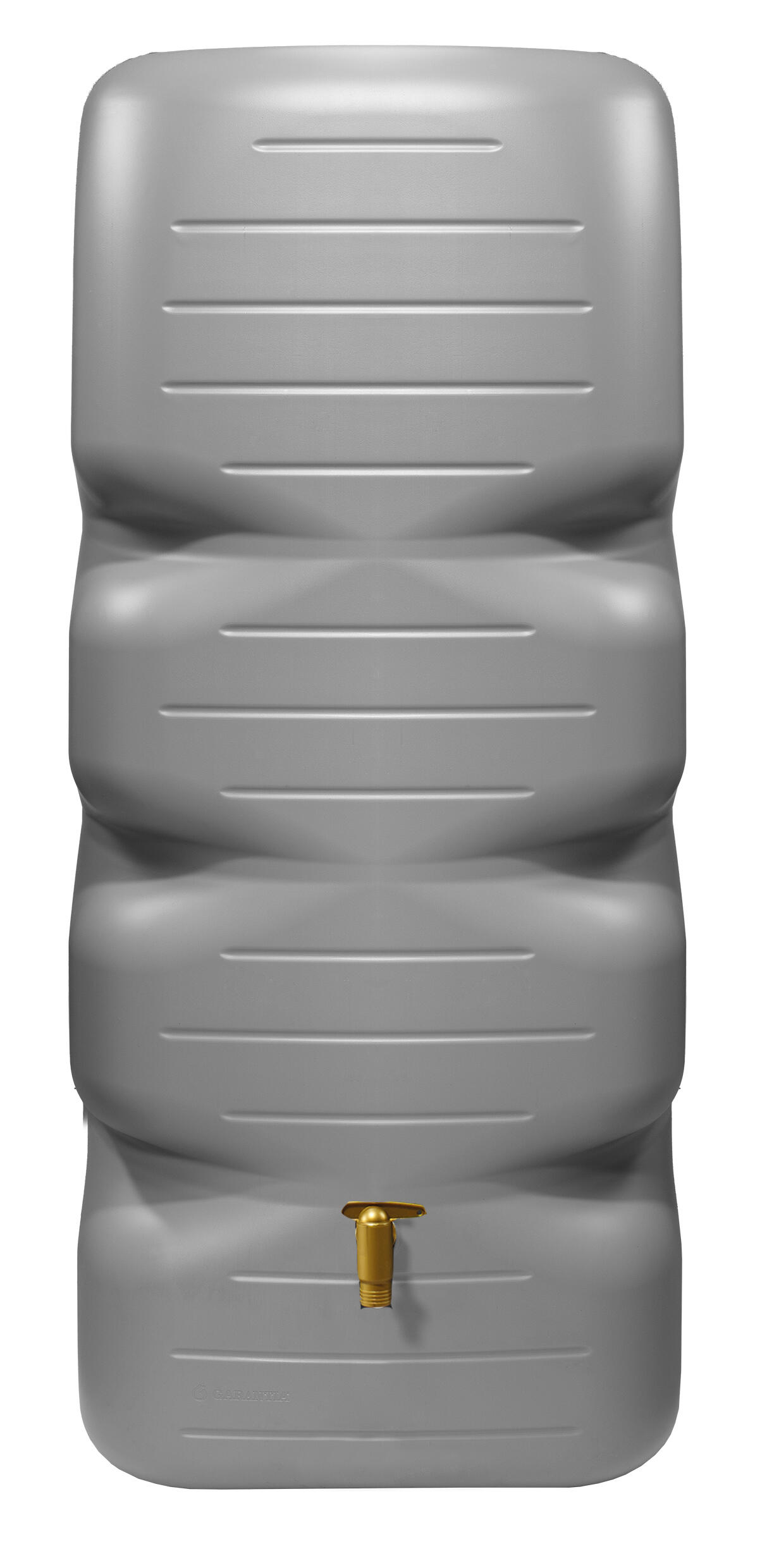 Récupérateur d'eau aérien GARANTIA rectangulaire mural gris béton ...