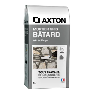 Mortier batard beton chaux sable AXTON 5KG