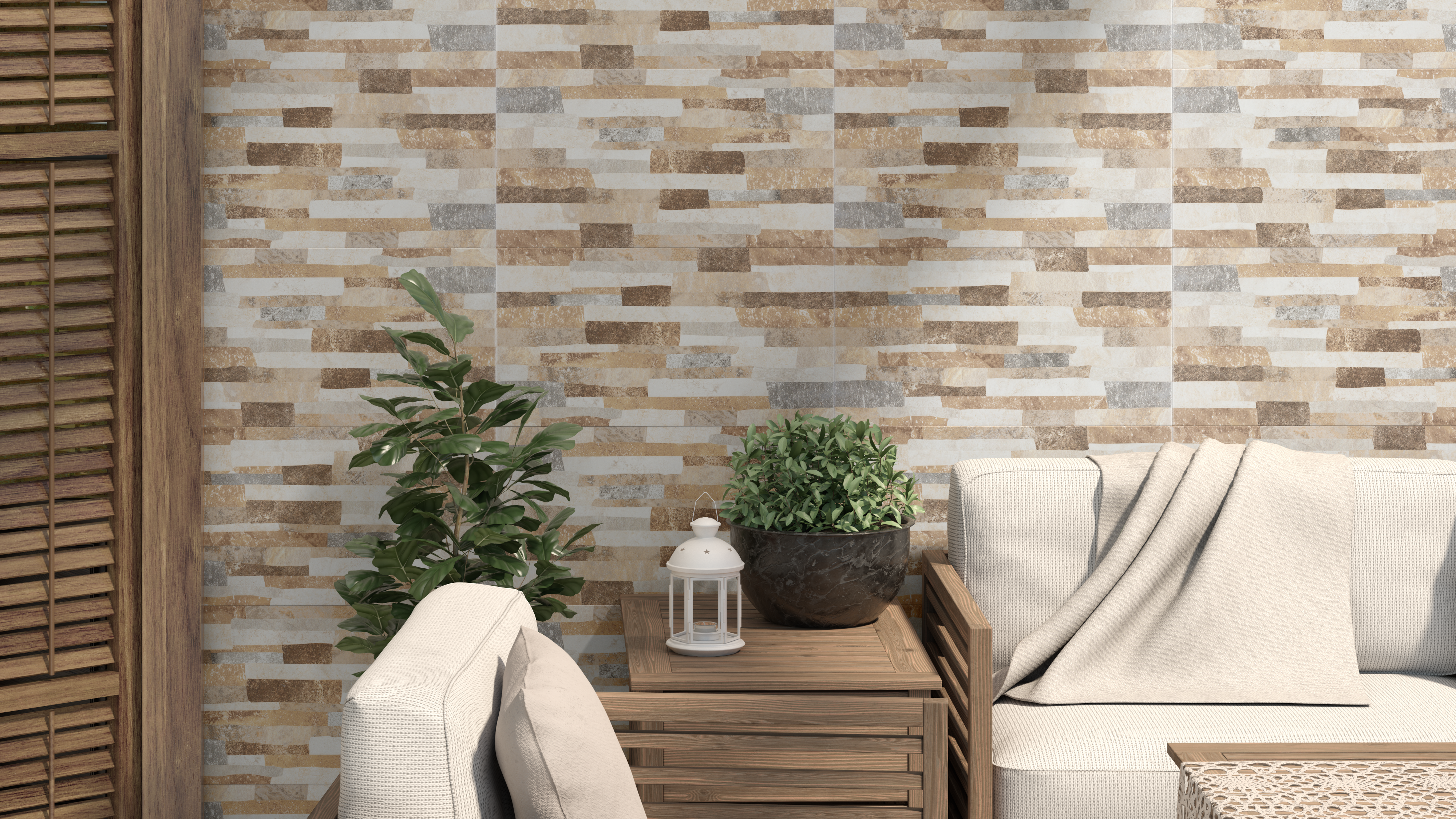 Revestimento cerâmico Ecoceramic Espadán Terra 31.6x60 cm - 12