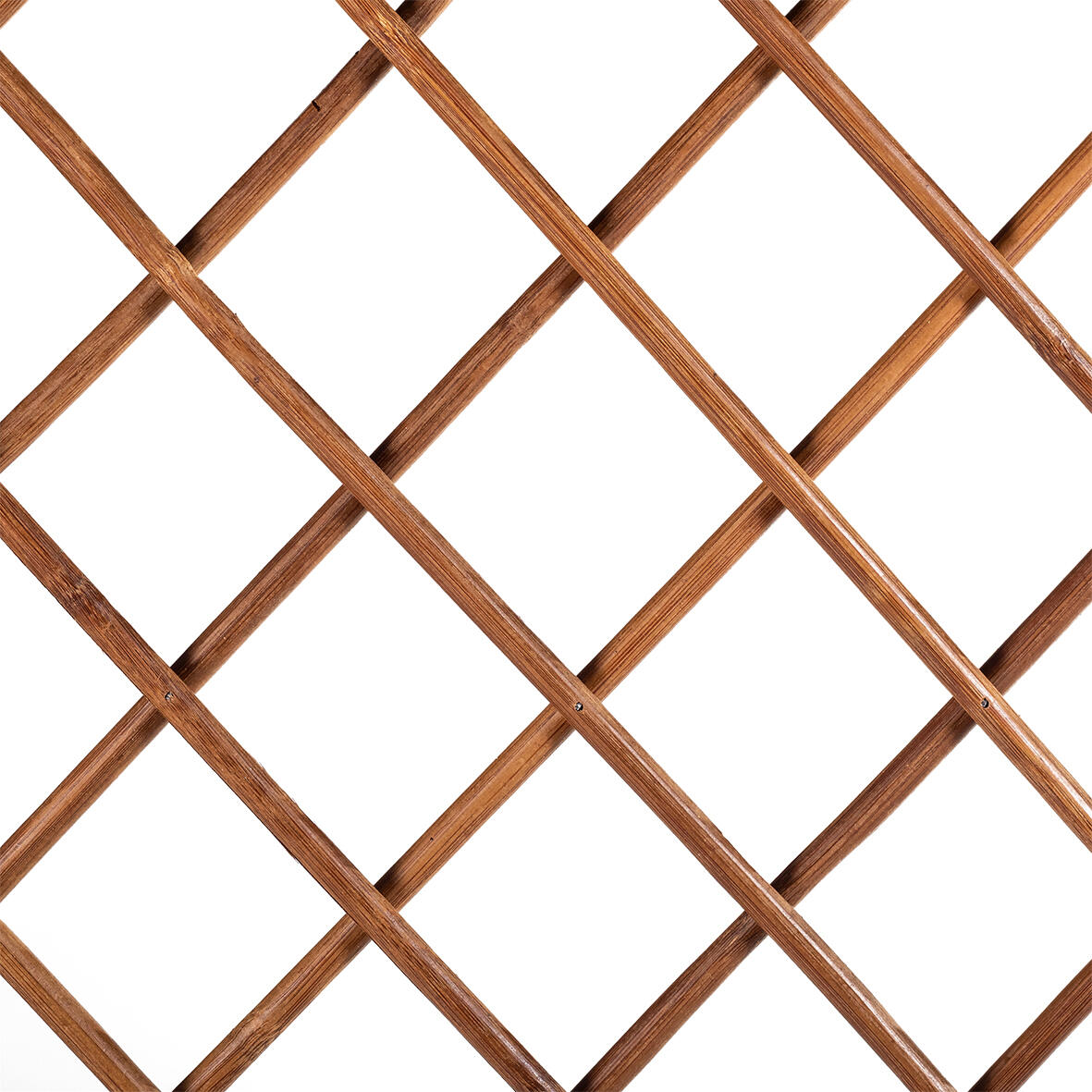 Celosía extensible de bambú tostado de 0,5 x 1,5 m - 6