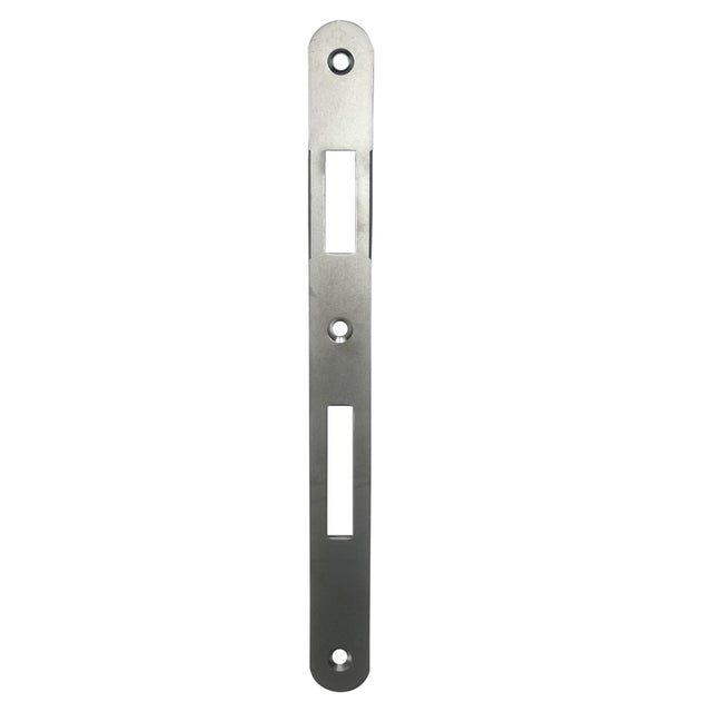 Incontro in acciaio  cromato satinato H 238 x Sp 2 x L 22 mm