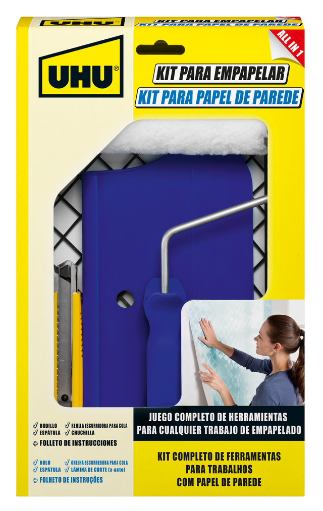 Kit para papel de parede UHU