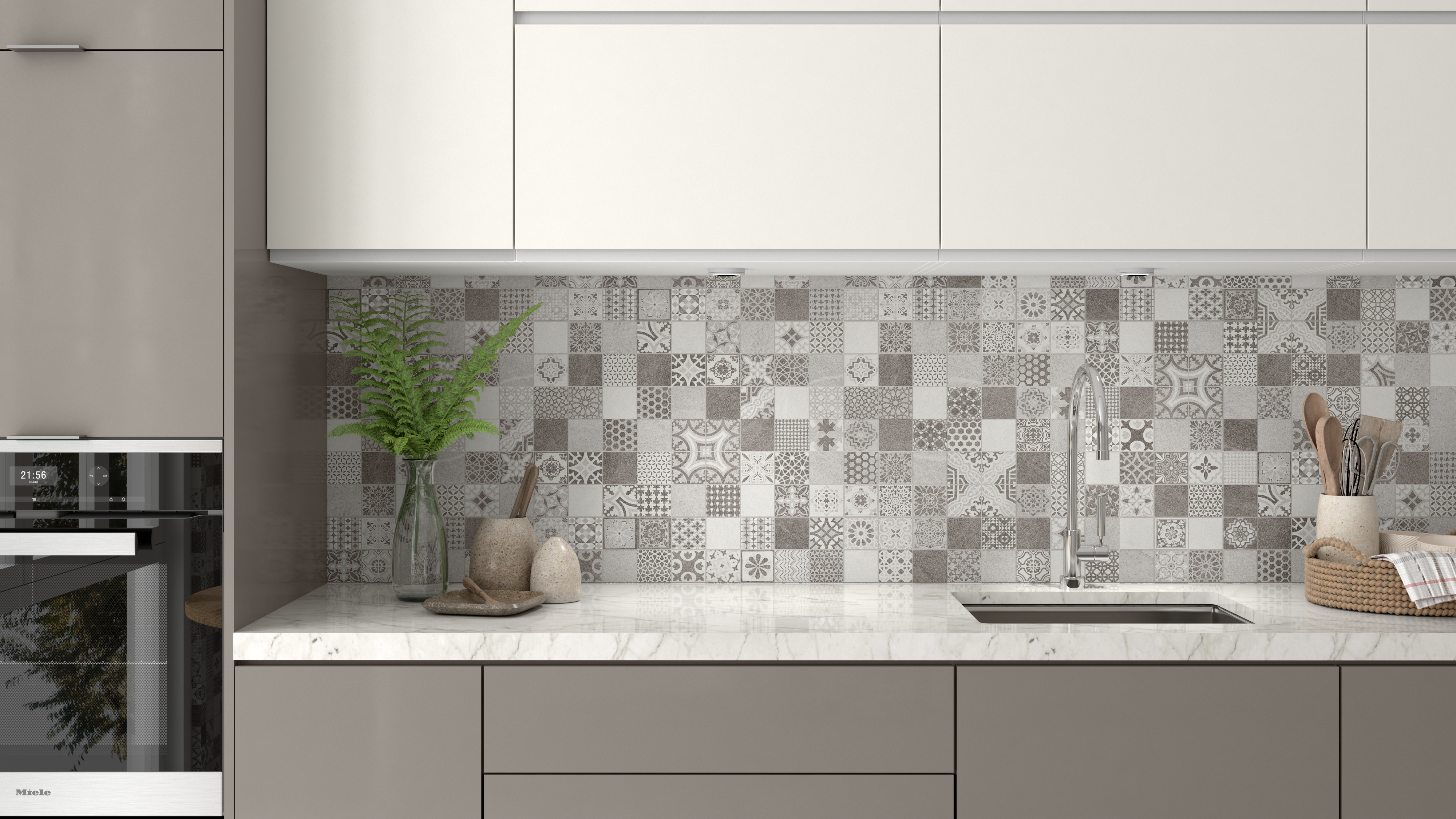 Revestimento cerâmico Mystone Hidra Perla 31.6x60 cm - 11