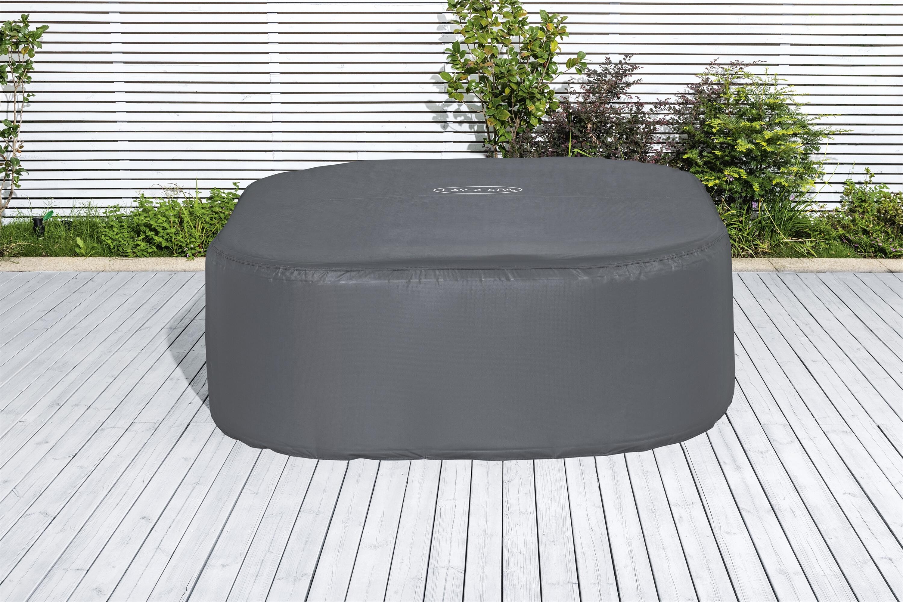 Couverture thermique pour spa carré, L.1,80m x Ep.71cm | Leroy Merlin