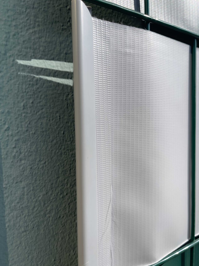 Rotolo frangivista in PVC 4F GROUP L 35 x H 0.19 m grigio