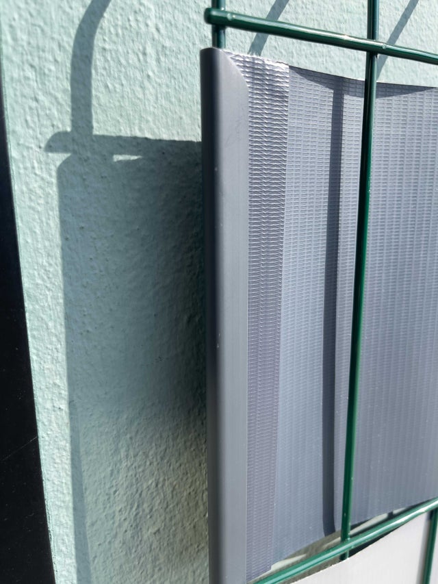 Rotolo frangivista in PVC 4F GROUP L 35 x H 0.19 m antracite