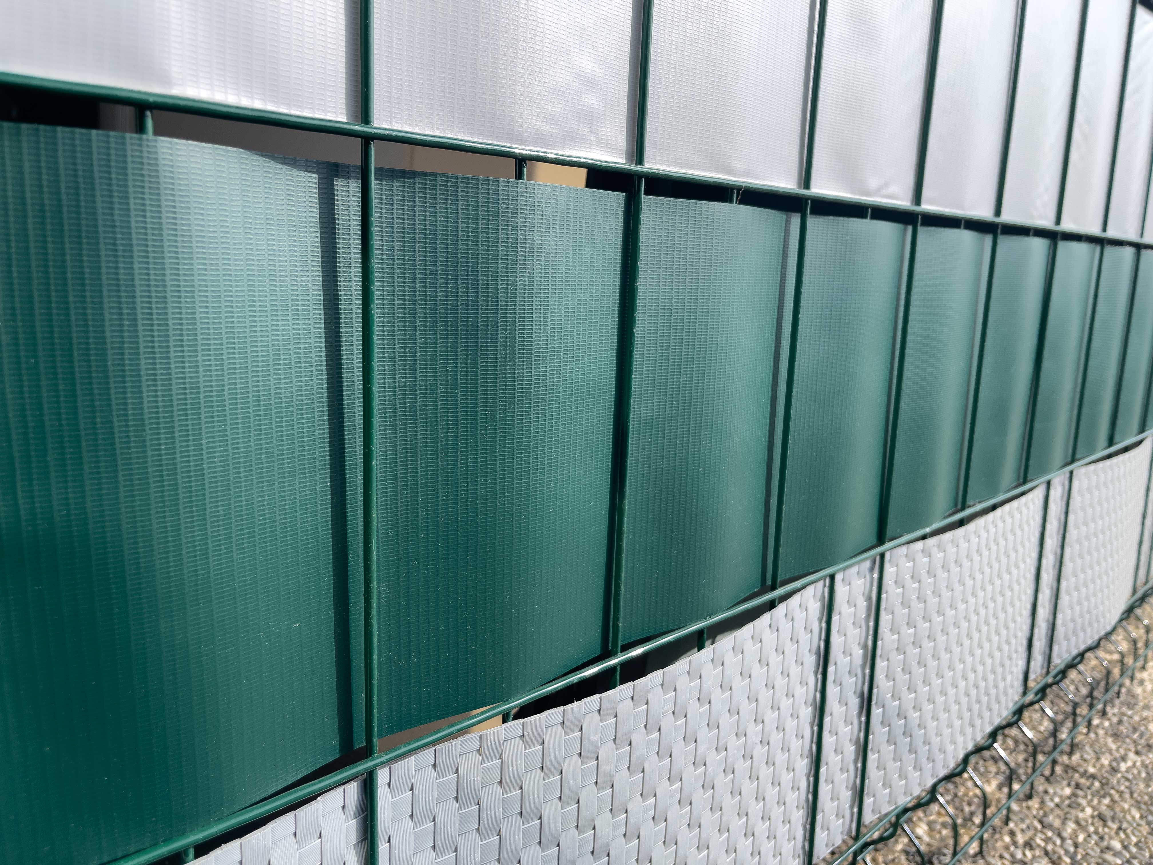 Rotolo frangivista in PVC 4F GROUP L 35 x H 0.19 m verde - 2