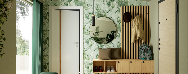 Arredare un grande ingresso in un piccolo appartamento