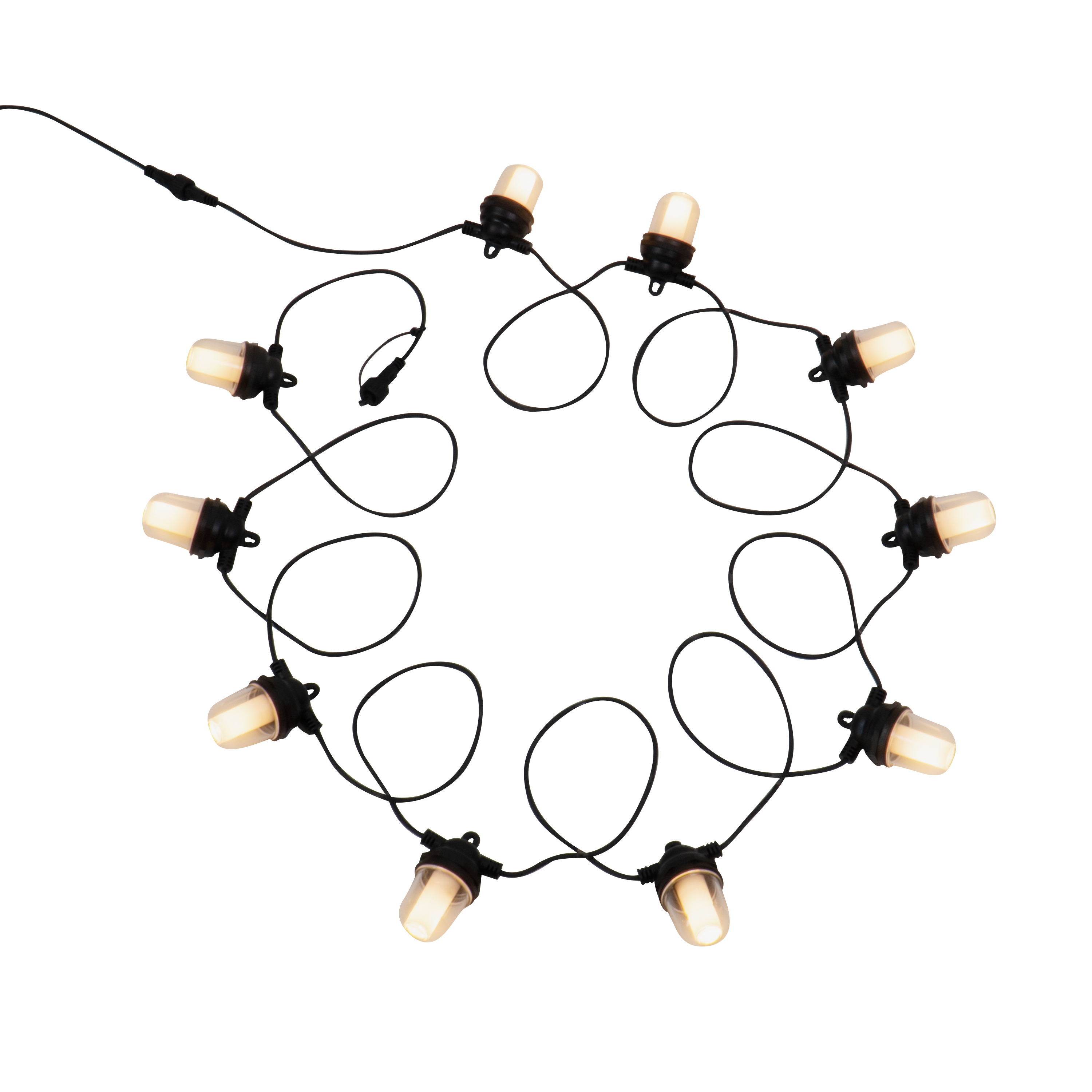 Guirlande extérieure 10 ampoules LED lumière chaude 300 Lumens Breezy INSPIRE - 4