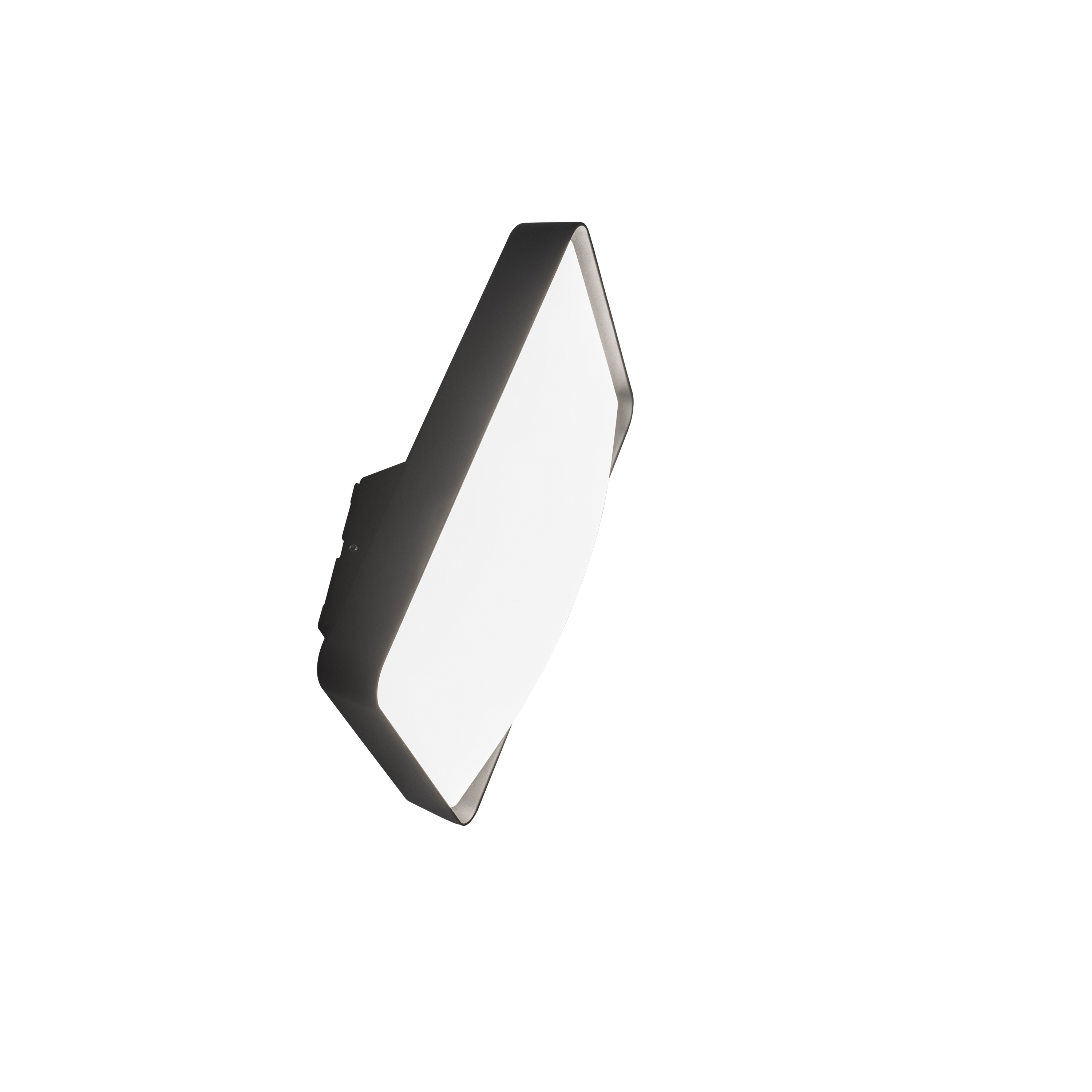 Applique LED, aluminium / polycarbonate, gris, Algoa, INSPIRE - 5