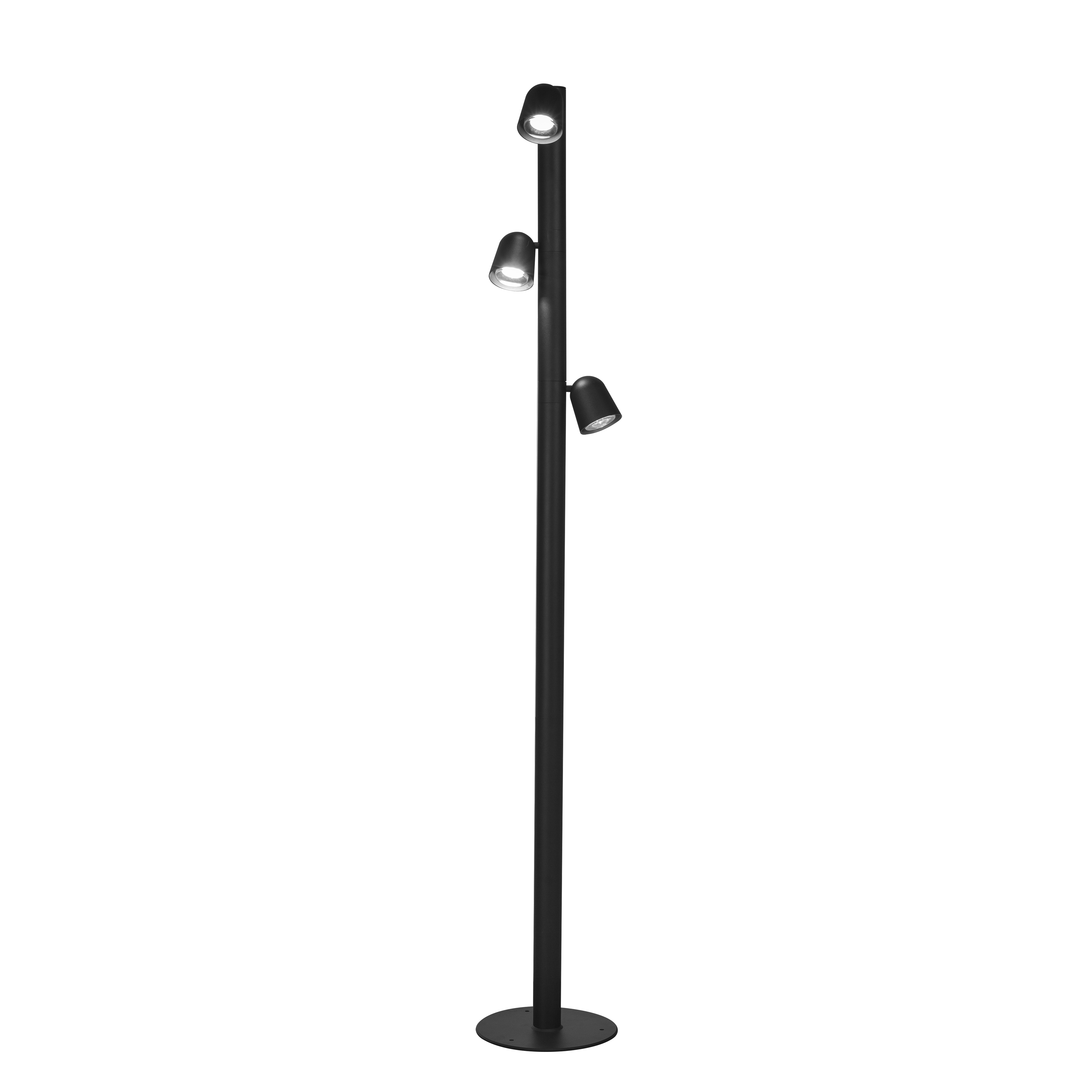 Lampadaire extérieur 3 x GU10 max 25W anthracite Philly INSPIRE - 7