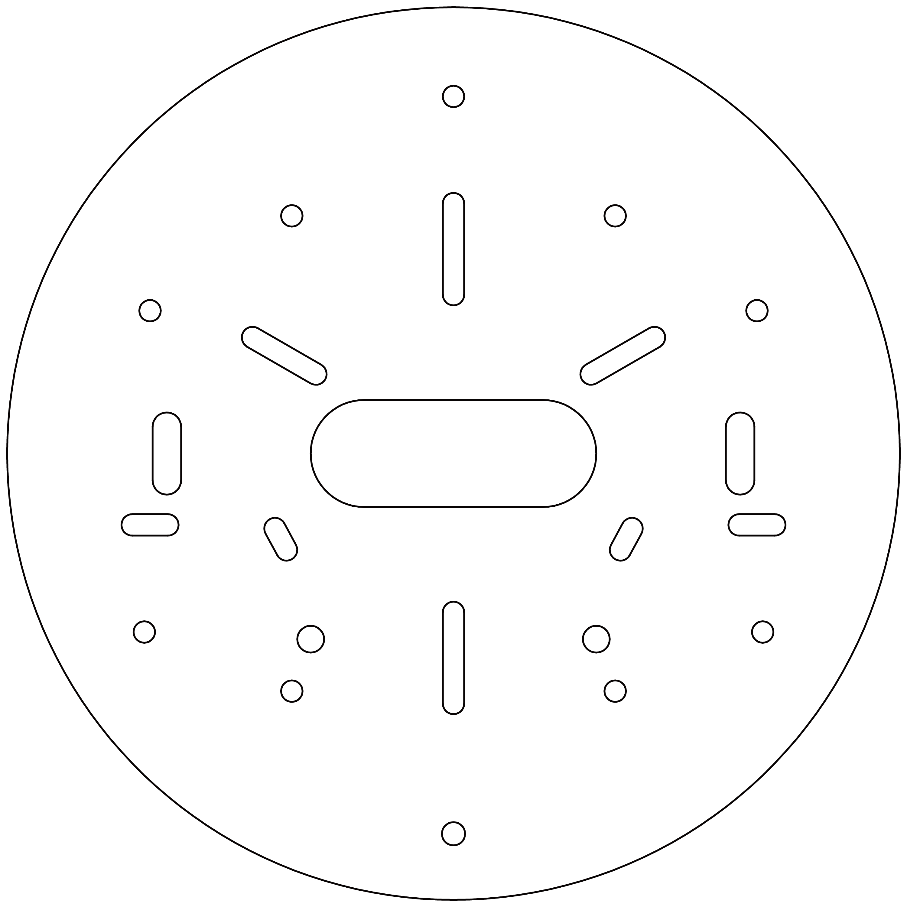 Base de fixation pour luminaire extérieur Hollis INSPIRE - 3