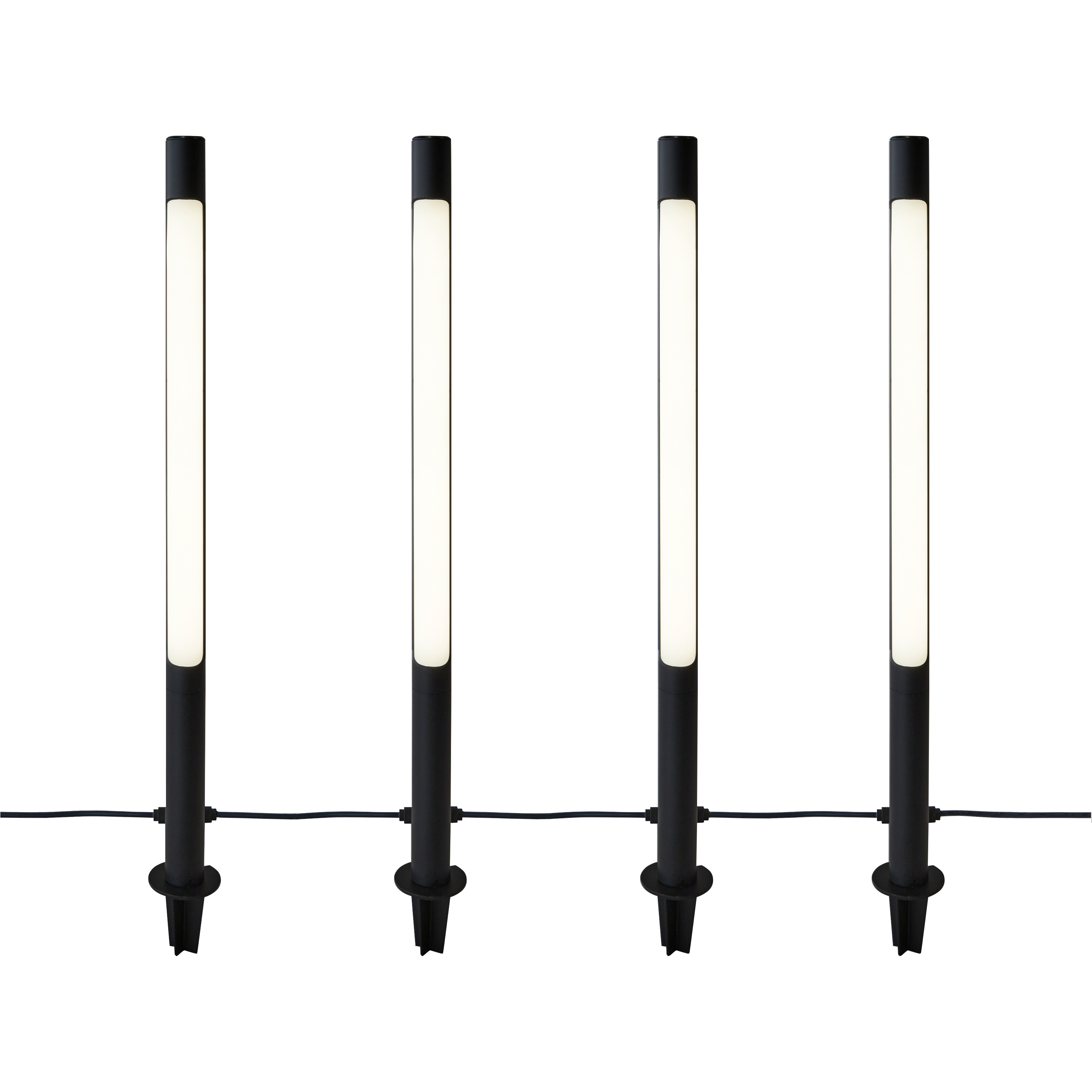 Kit de 4 balizas LED INSPIRE Lapa 4000K IP44 - 3