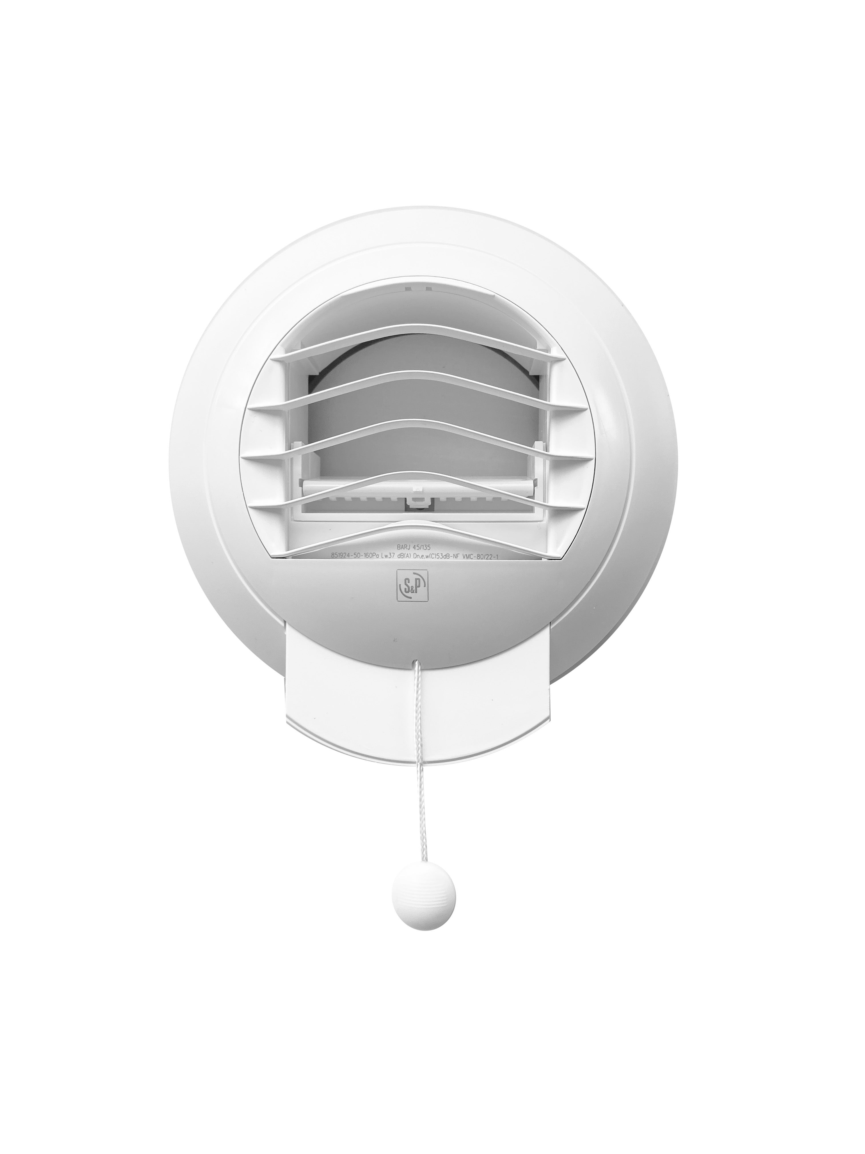 Bouche d'extraction pvc S&P cuisine, Diam.125/125 mm - 2