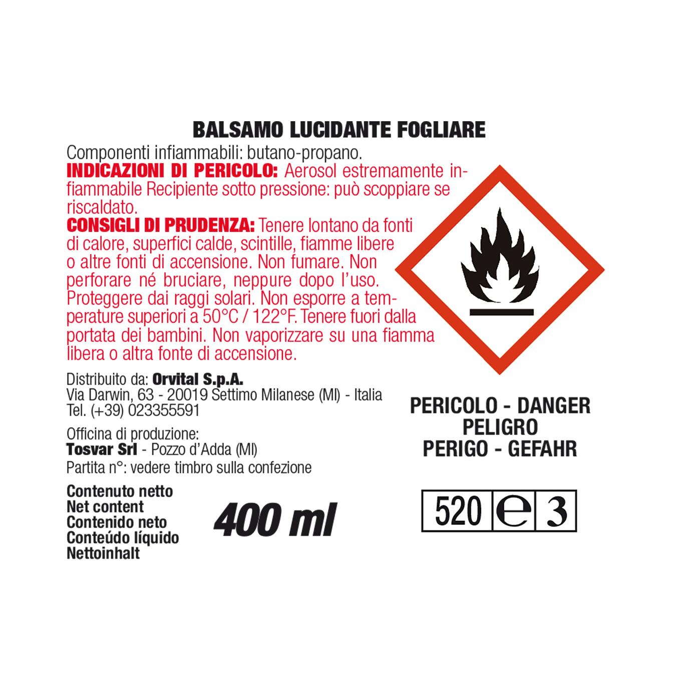 Lucidante per piante spray 400 ml - 3