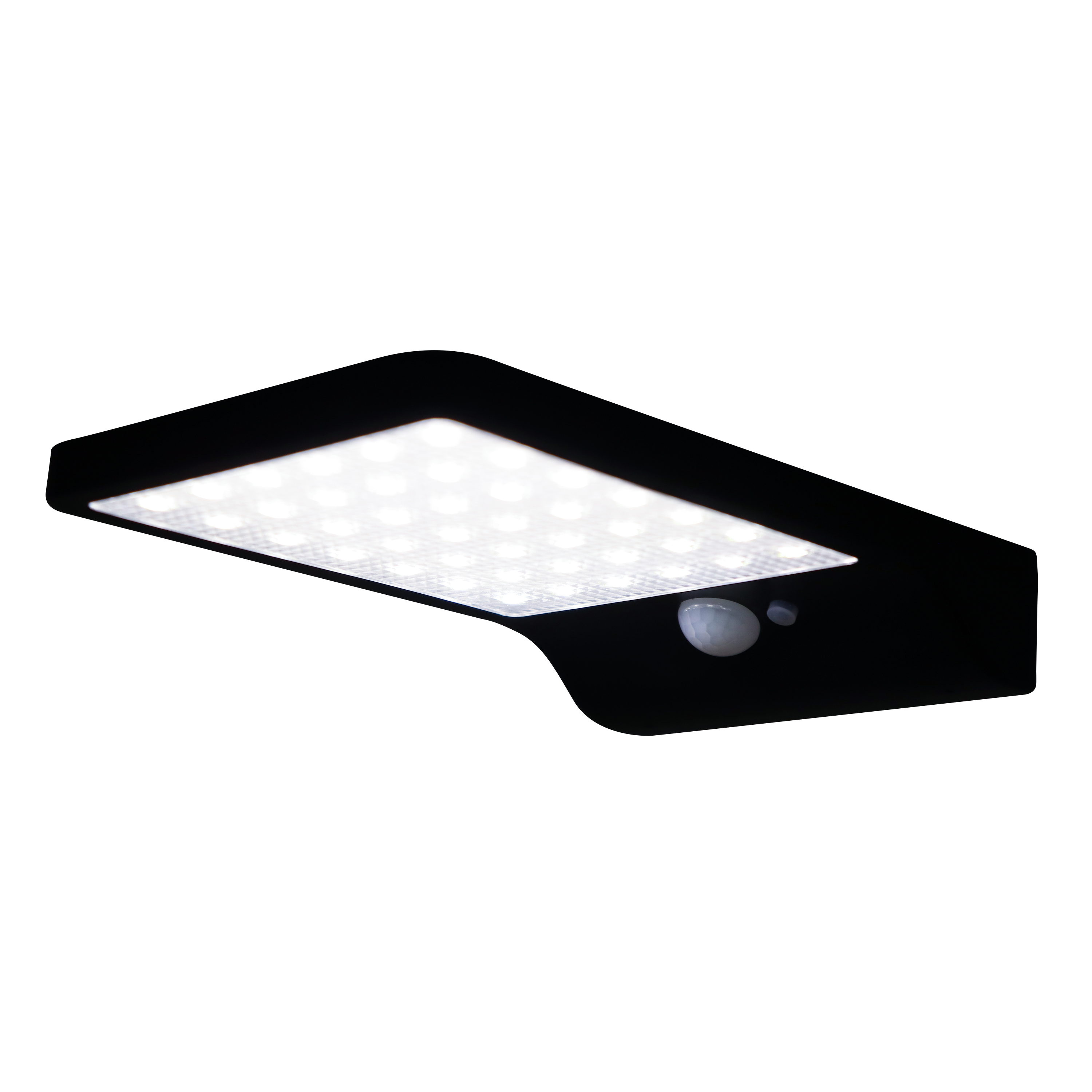 Candeeiro de parede solar exterior Palms led 500lm ip44 preto Inspire - 3