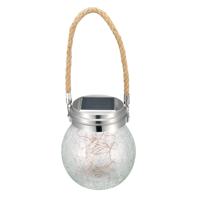 Sobremuro solar exterior INSPIRE BROW 12LM IP44 VIDRO TRANSPARENTE