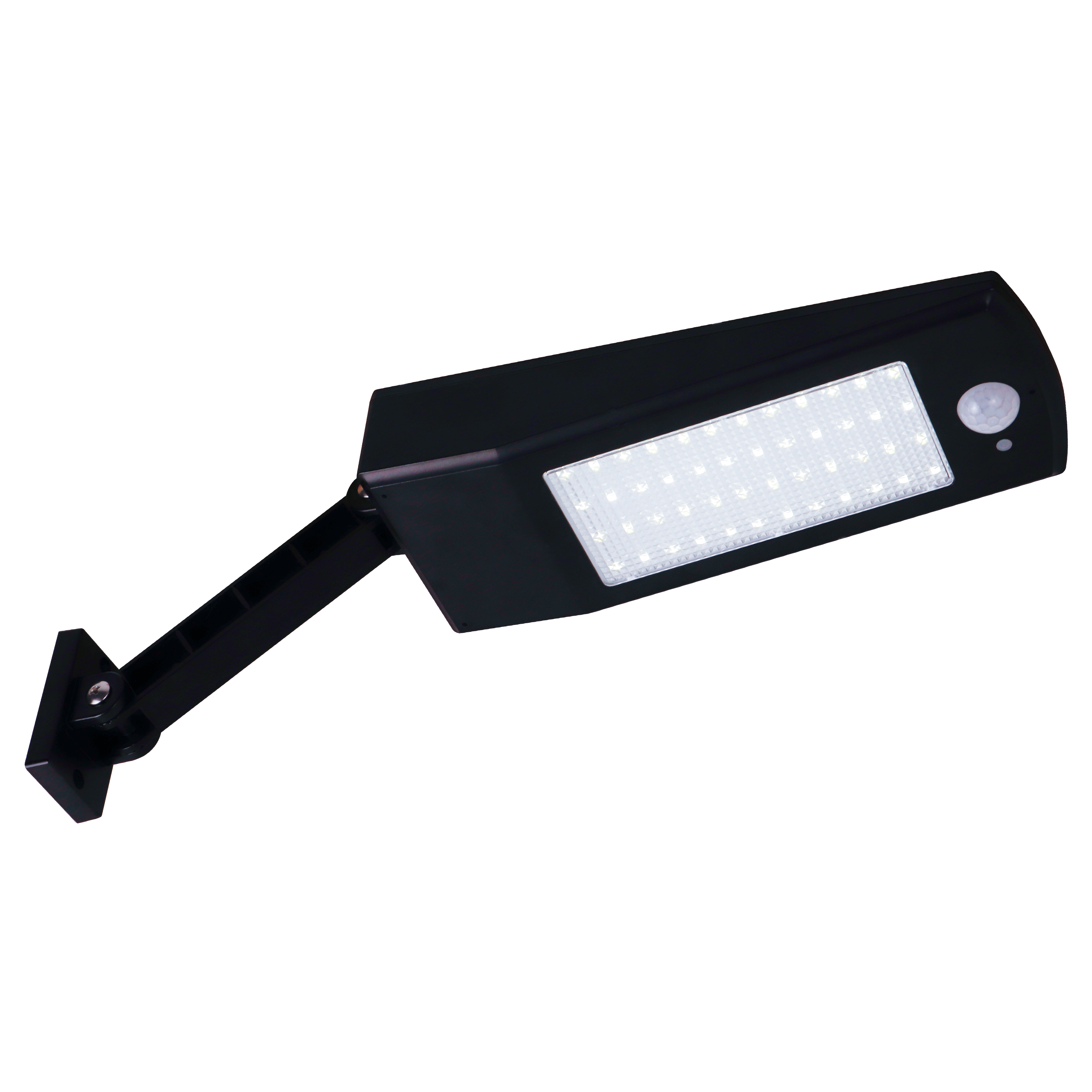 Naświetlacz solarny Bhisho czarny IP54 z czujnikiem Inspire