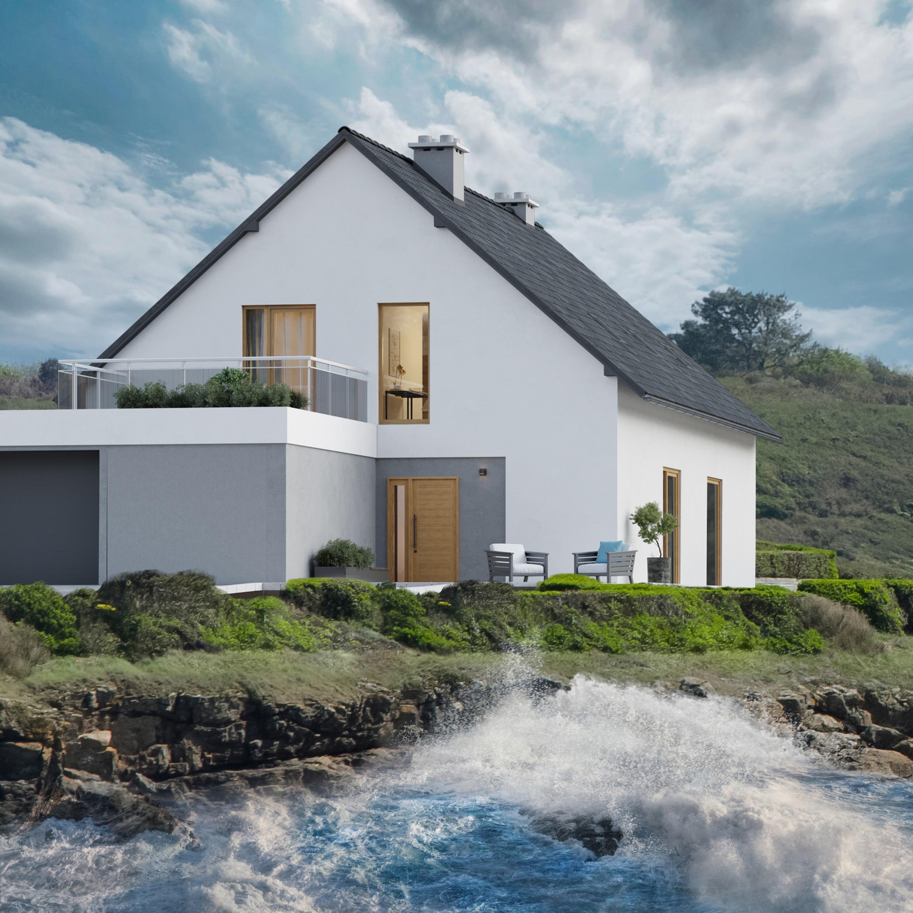 Peinture extérieure façade Climats extrêmes® V33 blanc mat 10l - 2