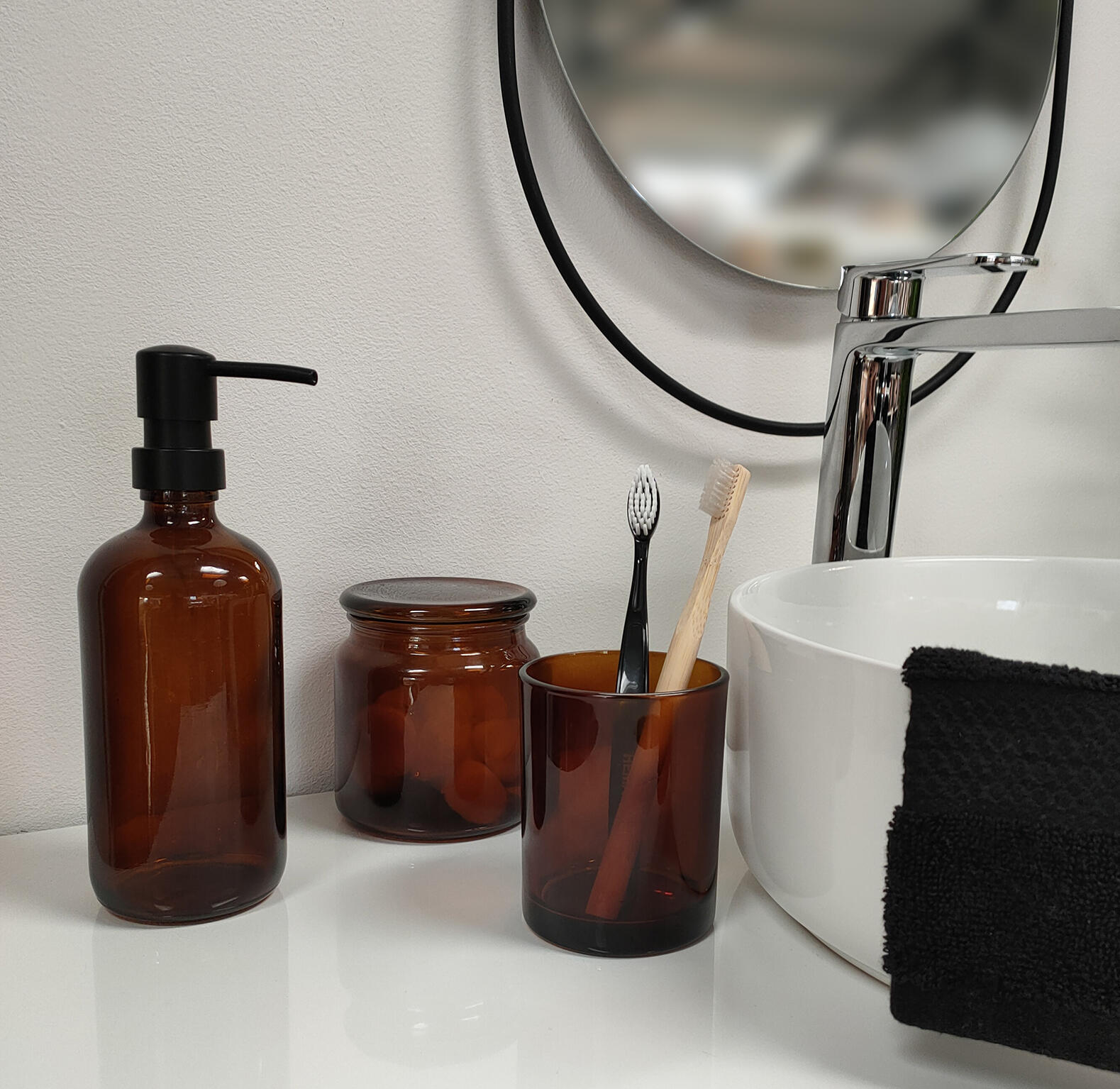 Distributeur Ambre marron AZAO - 3