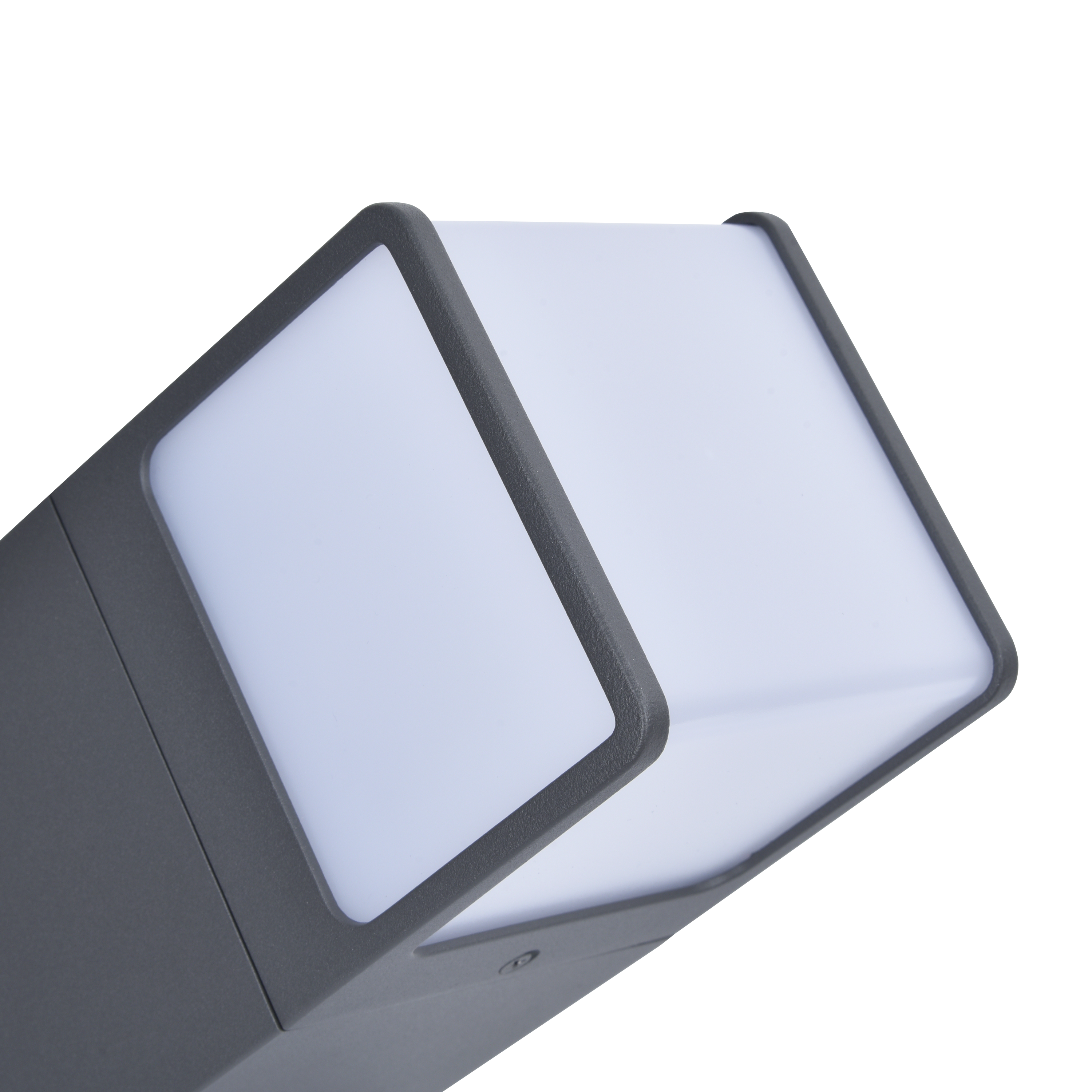 Baliza de jardín LED exterior Telin INSPIRE 60 cm 1930 lm aluminio gris resistencia IP44 - 5