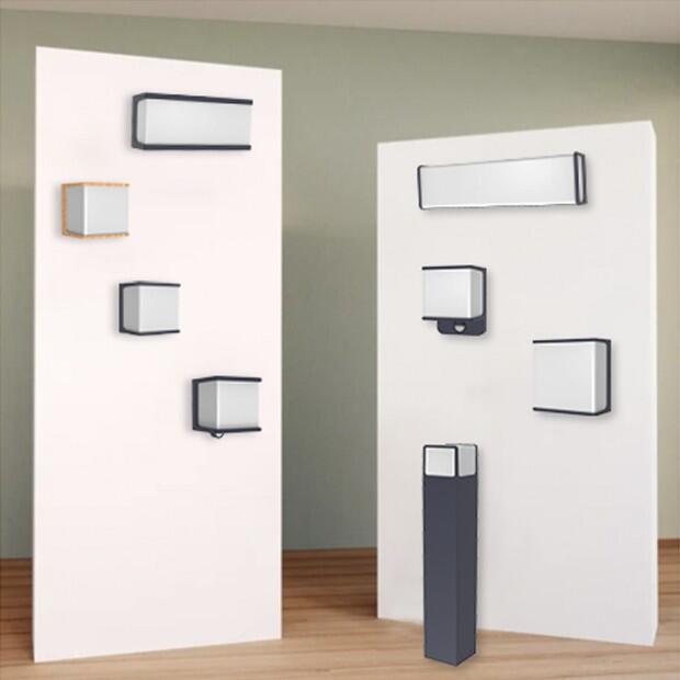 Applique extérieure LED, 3900 lumens blanc neutre, anthracite Telin INSPIRE - 5