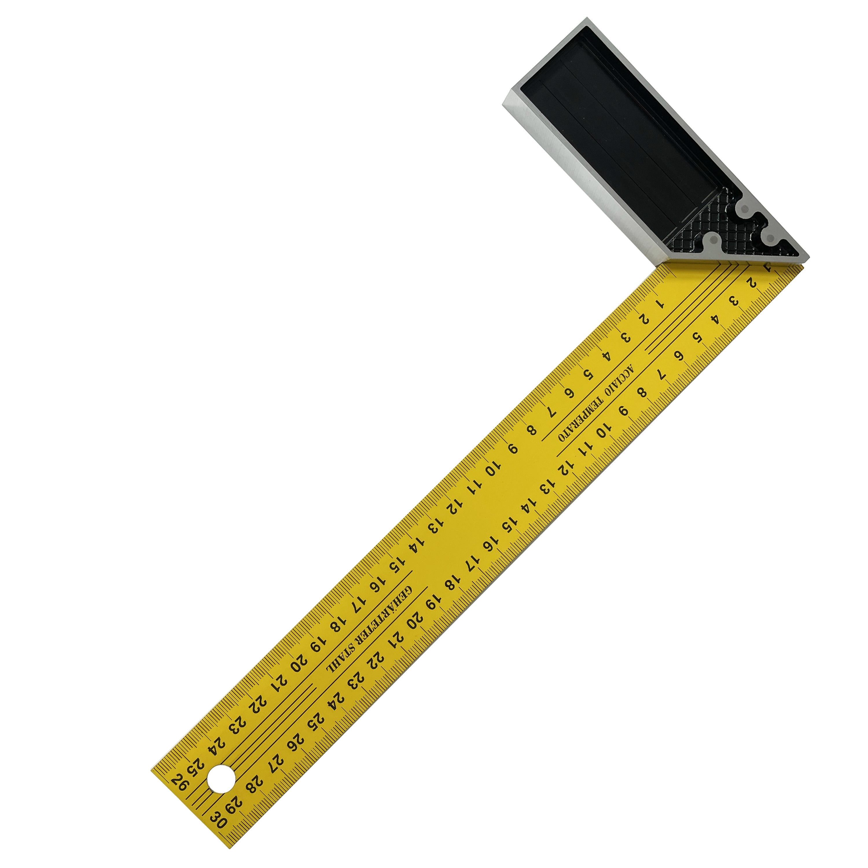 Righello a squadra in acciaio 30.1 x 4.0 cm | Leroy Merlin