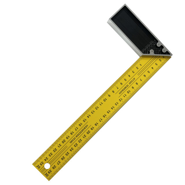 Righello a squadra in acciaio 30.1 x 4.0 cm