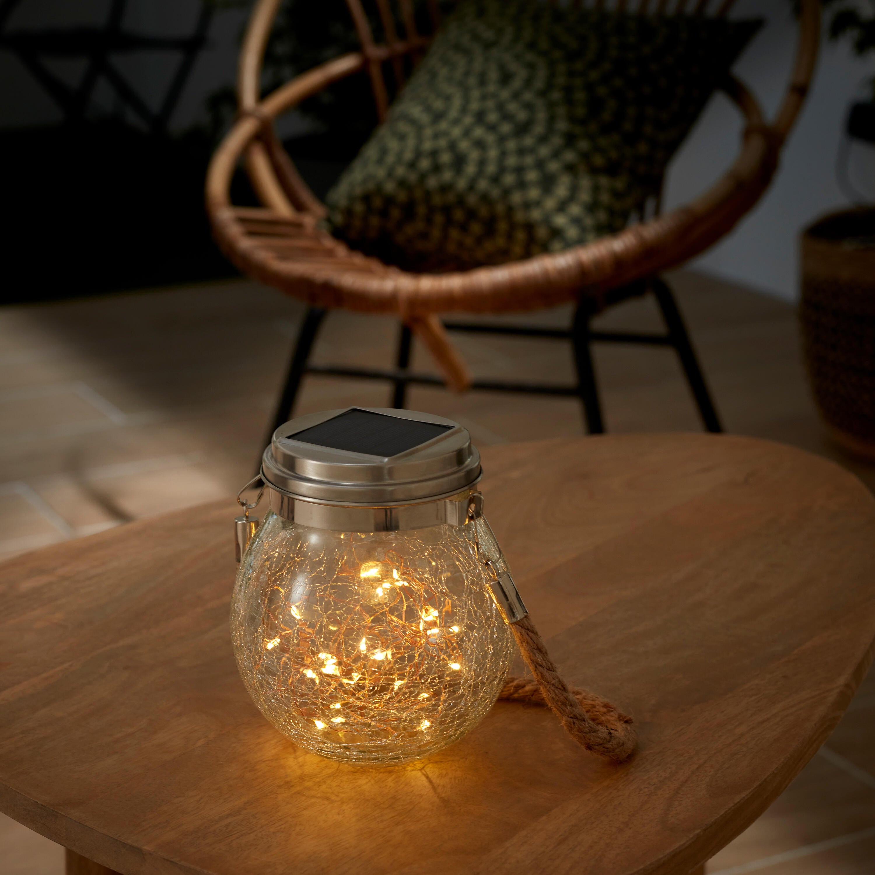 Sobremuro solar exterior INSPIRE BROW 12LM IP44 VIDRO TRANSPARENTE - 13