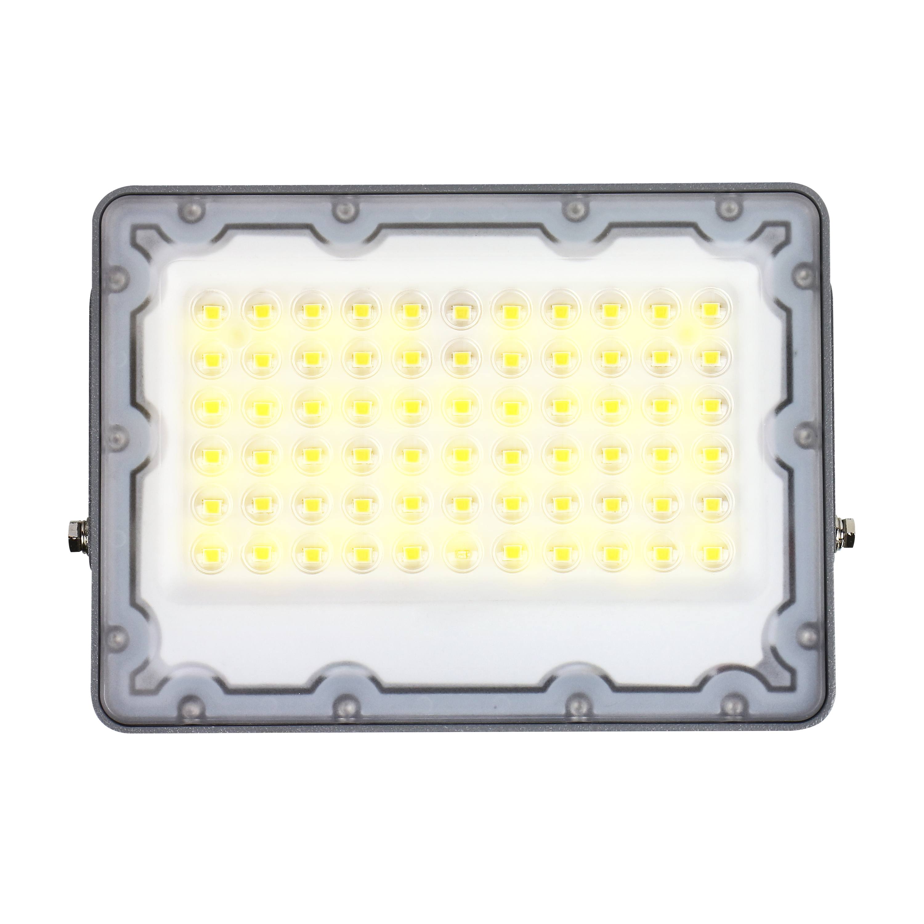 Proyector solar LED INSPIRE Bevo 500 1200 lm de aluminio IP65 con panel separado luz blanco neutro y sensor crepuscular - 4