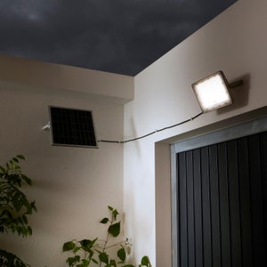 Projecteur solaire Bevo 2000 Lumen intensité variable gris INSPIRE
